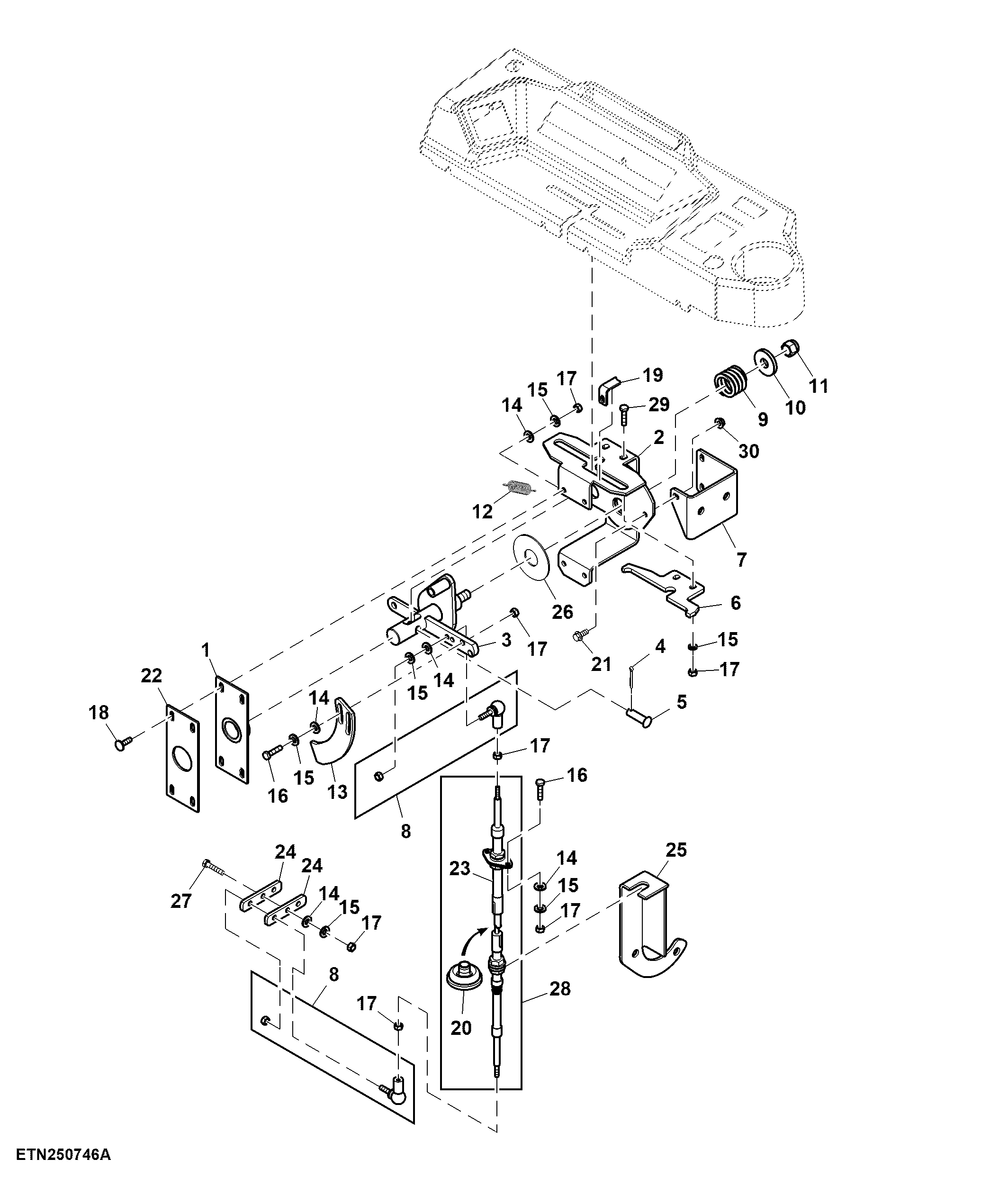 Drive Control, Multifunctional Hydraulic Handle