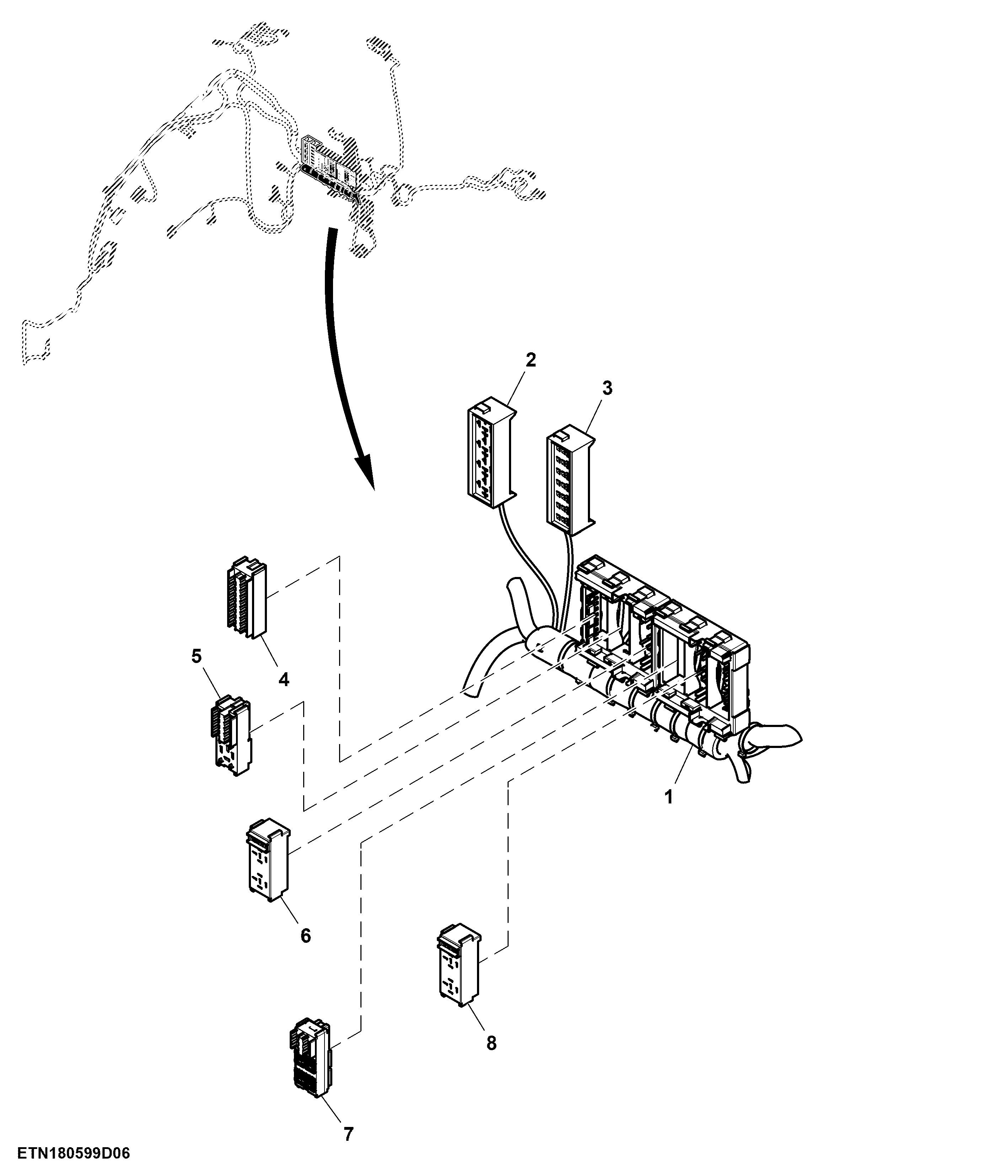 Wiring Harness, Cab, AutoPowr™ / IVT™, W/ Compact CommandARM™ (4/6)