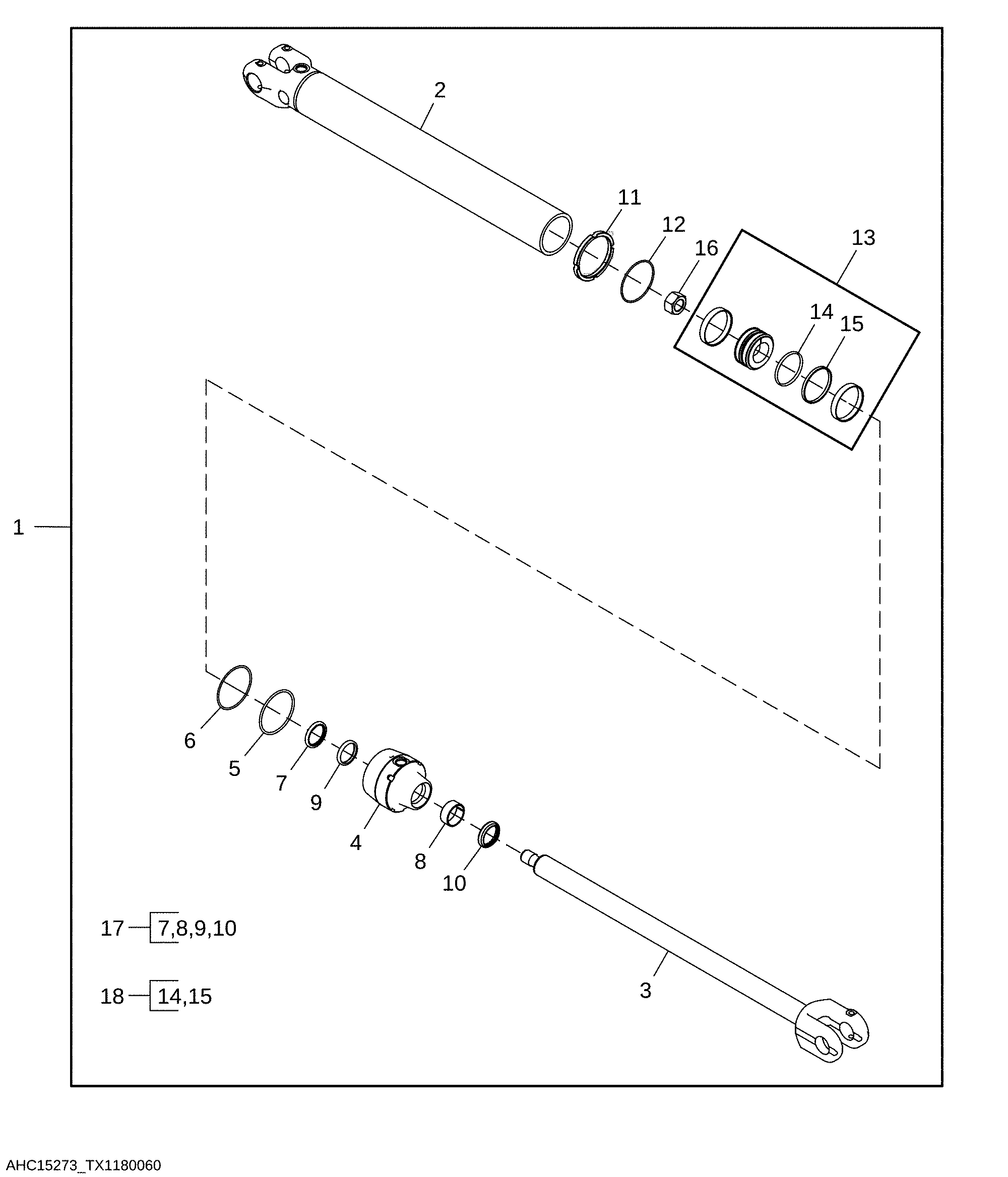 Arch Cylinder Components, Dual Function ( - 678070)