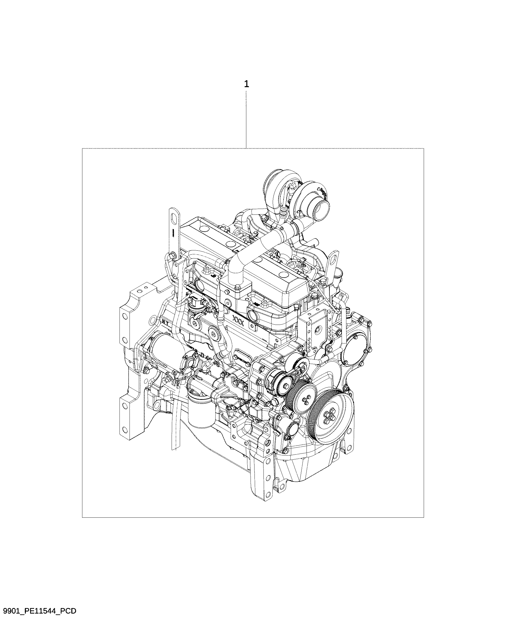 9901 Replacement Engine