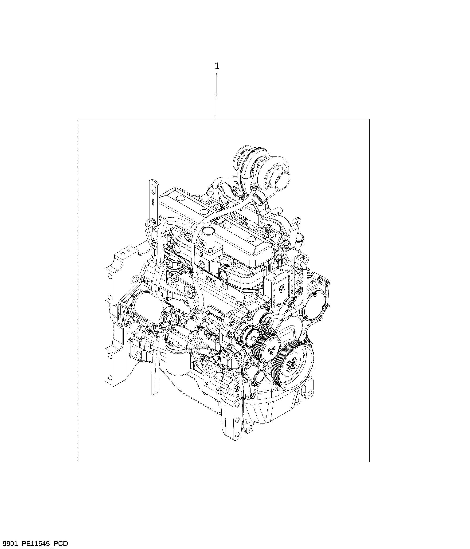 9901 Replacement Engine