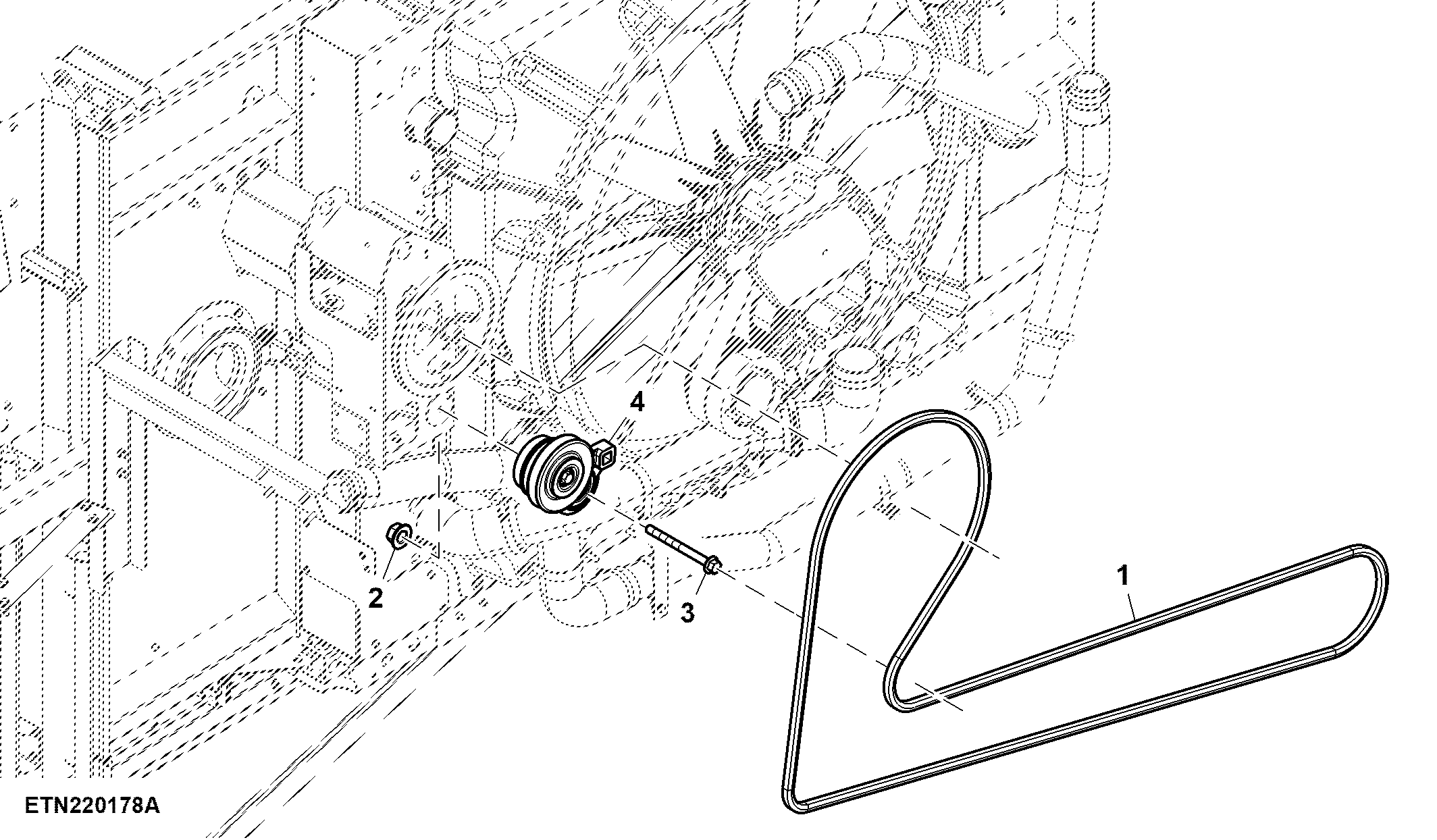 Cooling Package Air Screen Drive, Screen Side