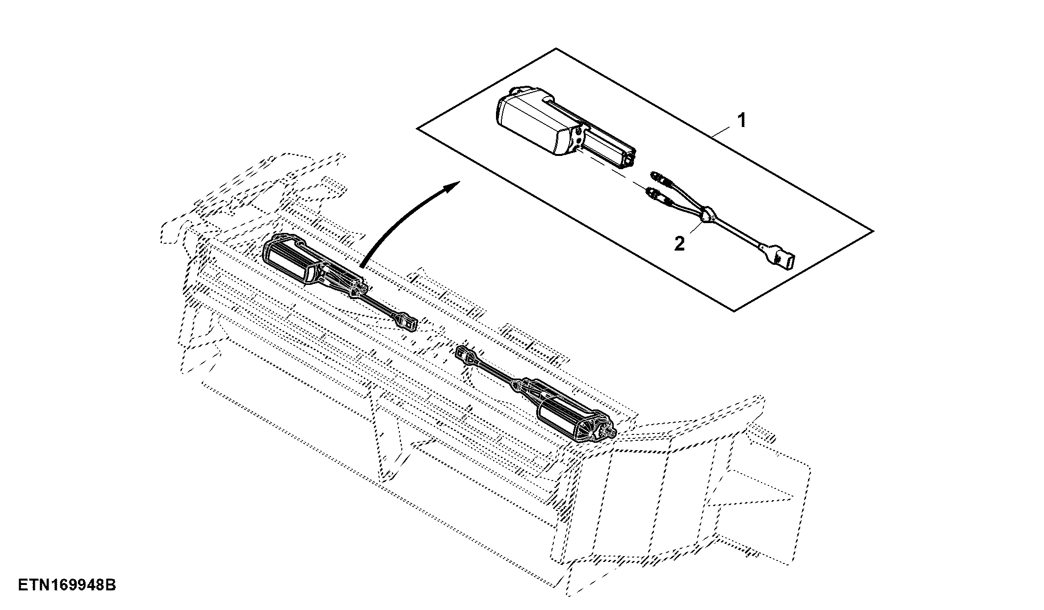 Actuator, Active Tailboard Housing