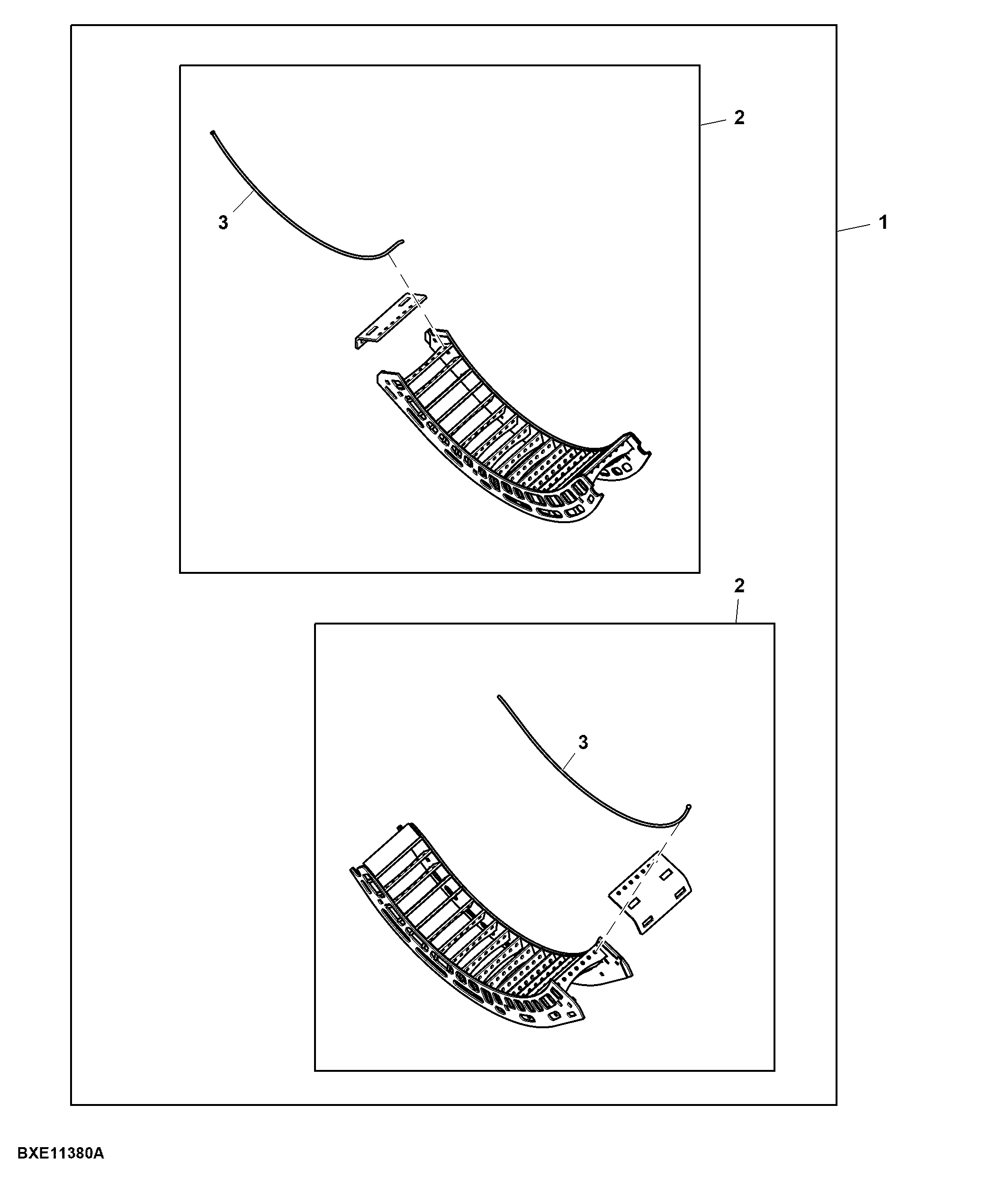 Large Wire Concave, Extended Wear, Attachment