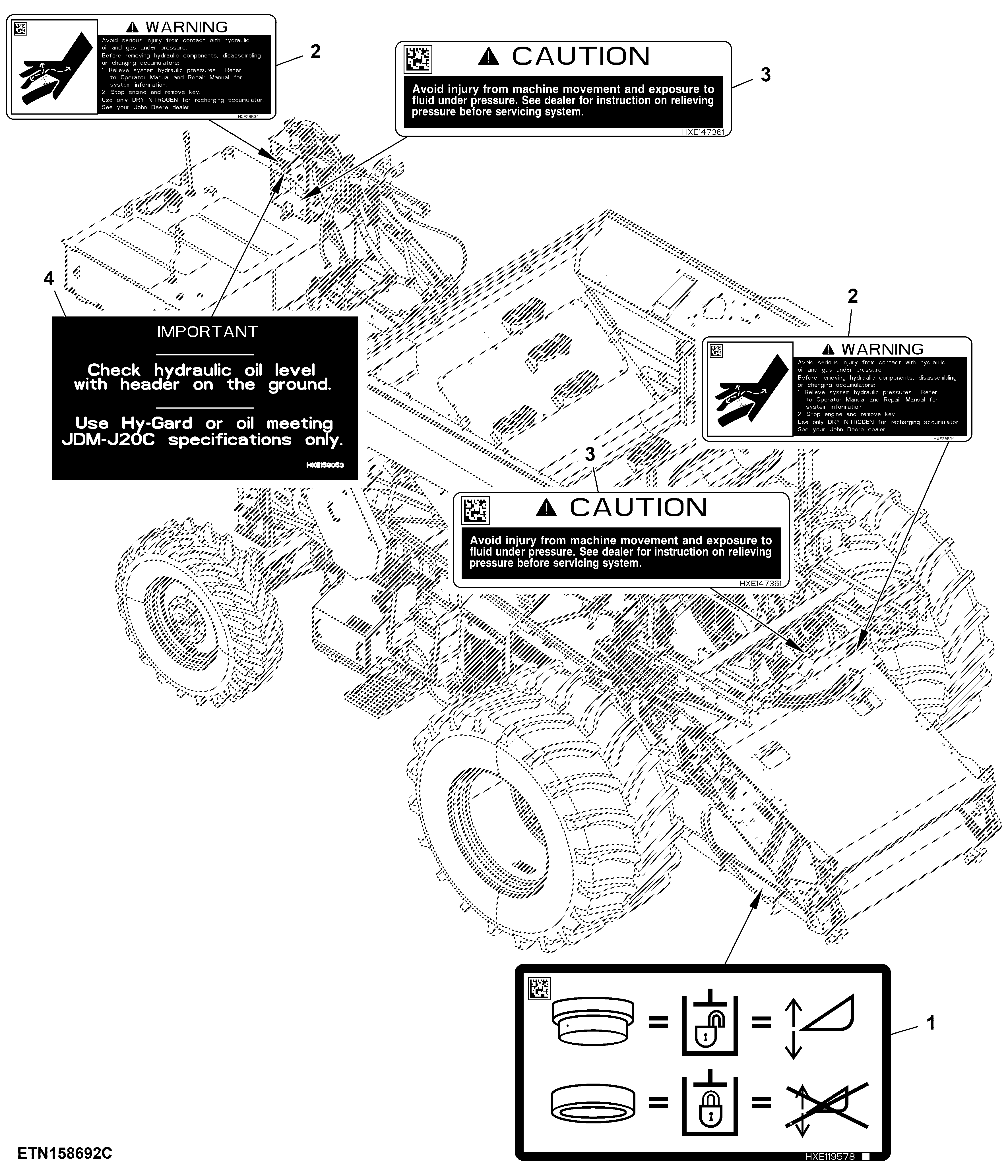 Hydraulic Decals