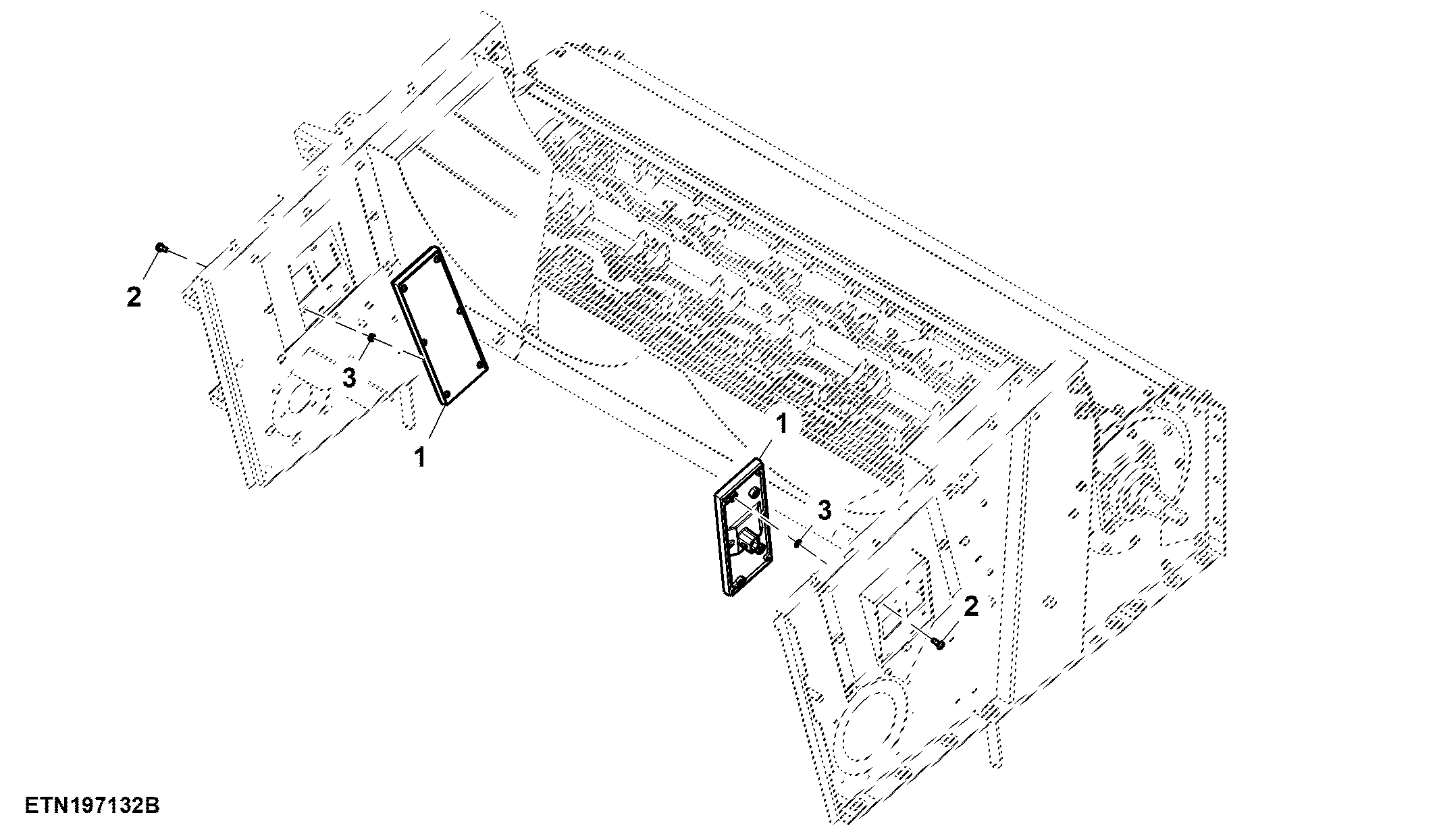 Grain Loss Sensor, Separator
