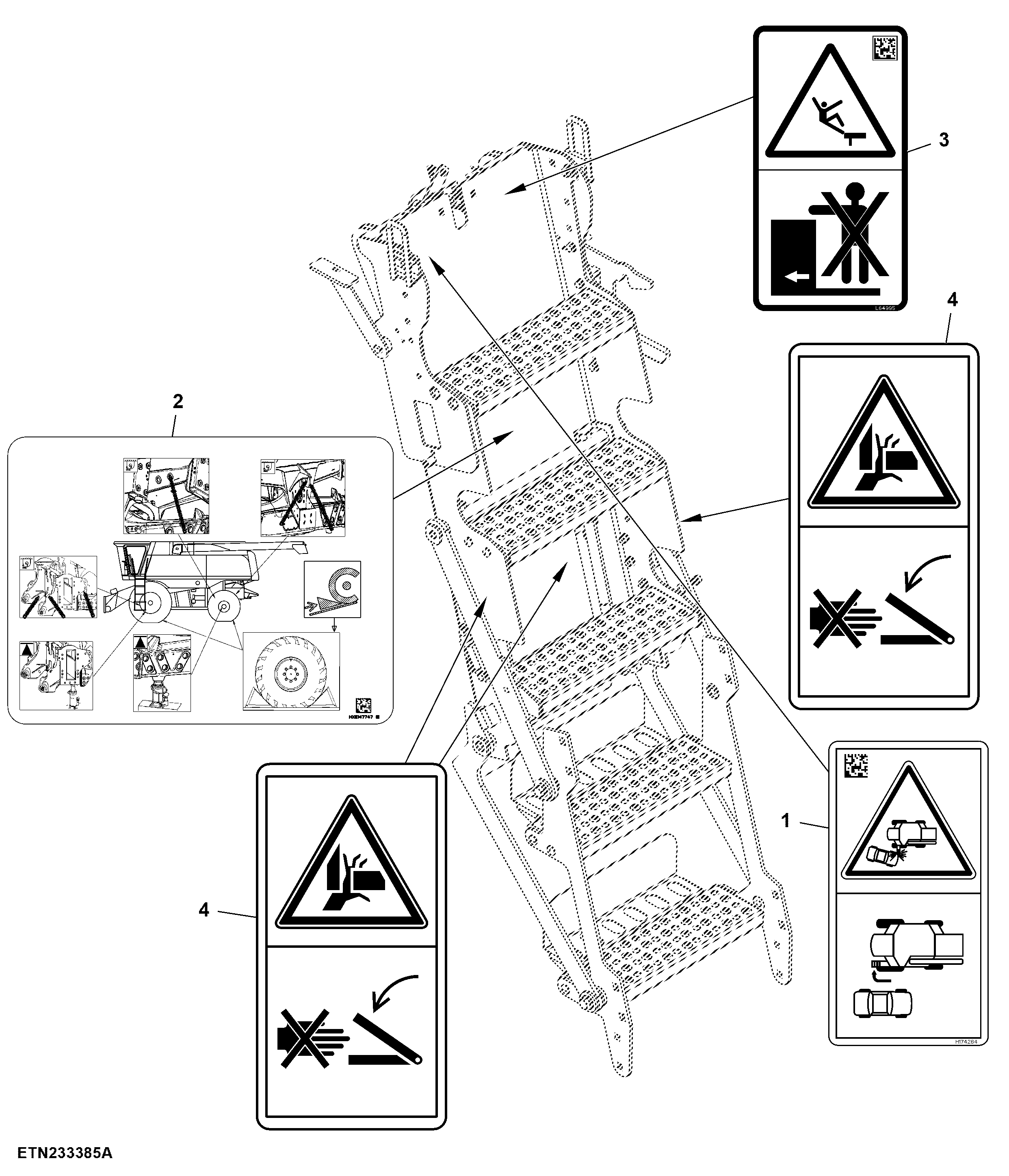 Ladder Label, Text Free