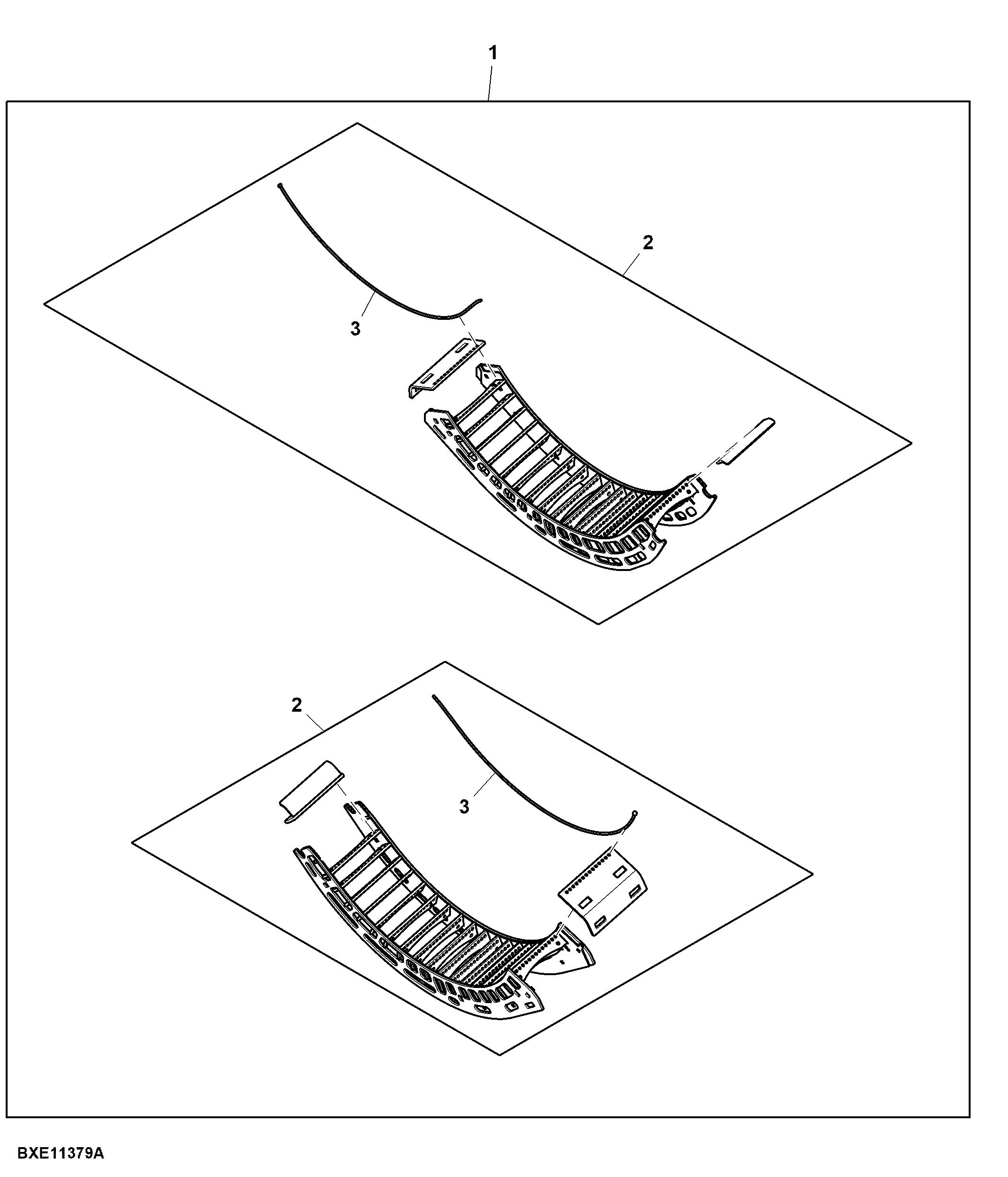Large Wire Concave, Regular Wear, Attachment