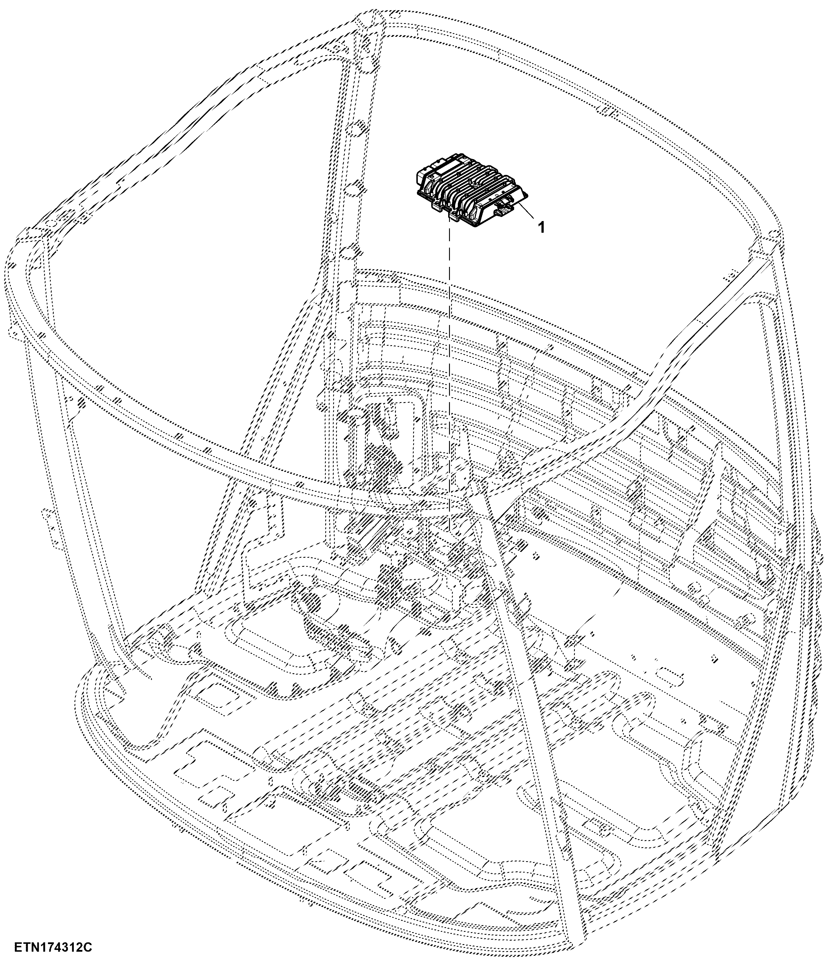 Electronic Control Unit, Cab Controller