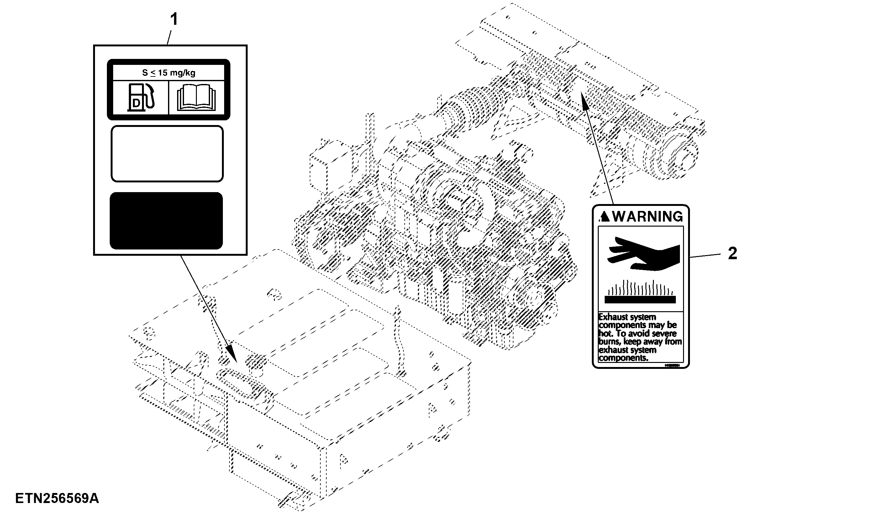 Emission Decals, Text, Tier 3