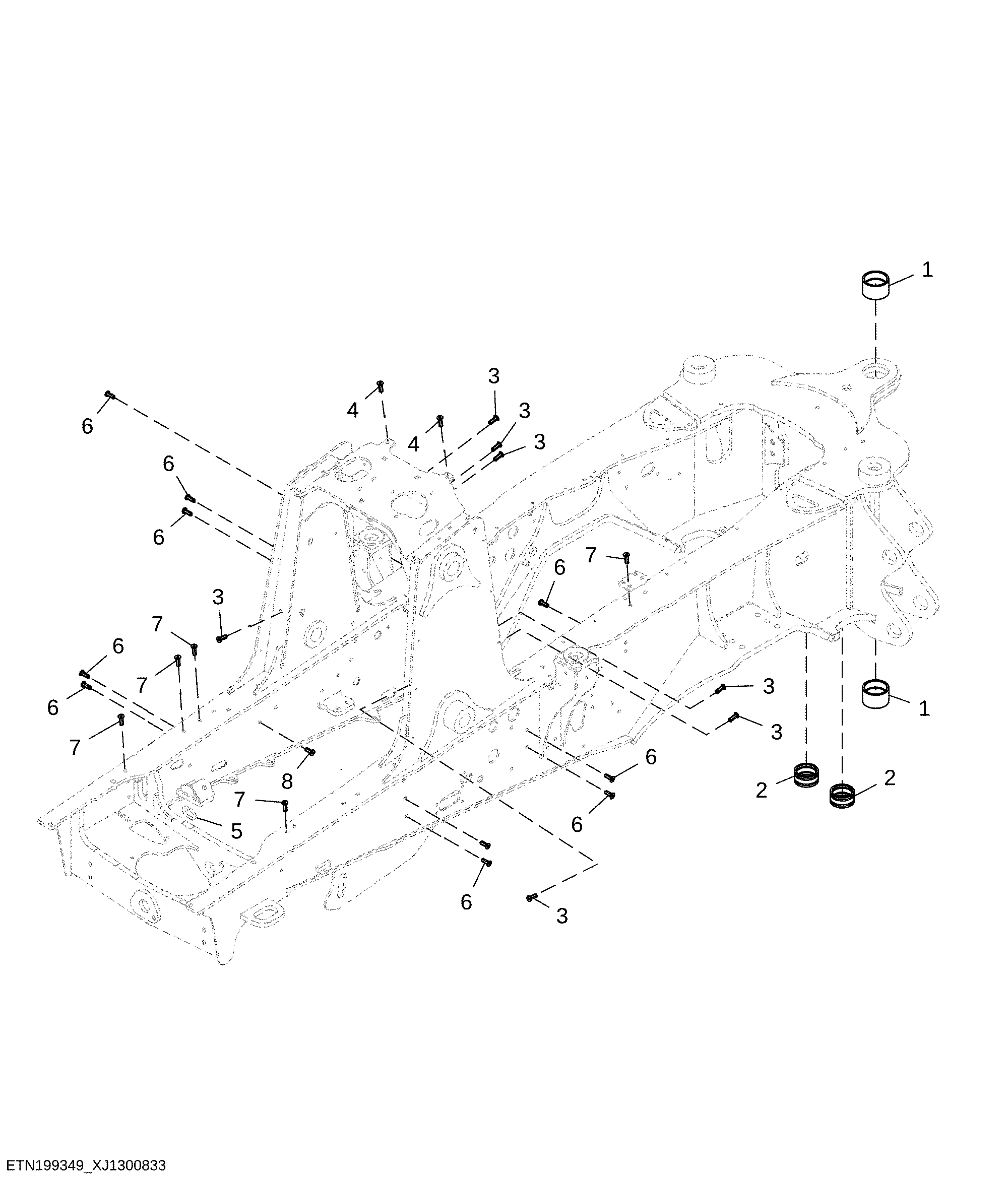 Mainframe, Hardware for Mechanical Front Wheel Drive (MFWD)