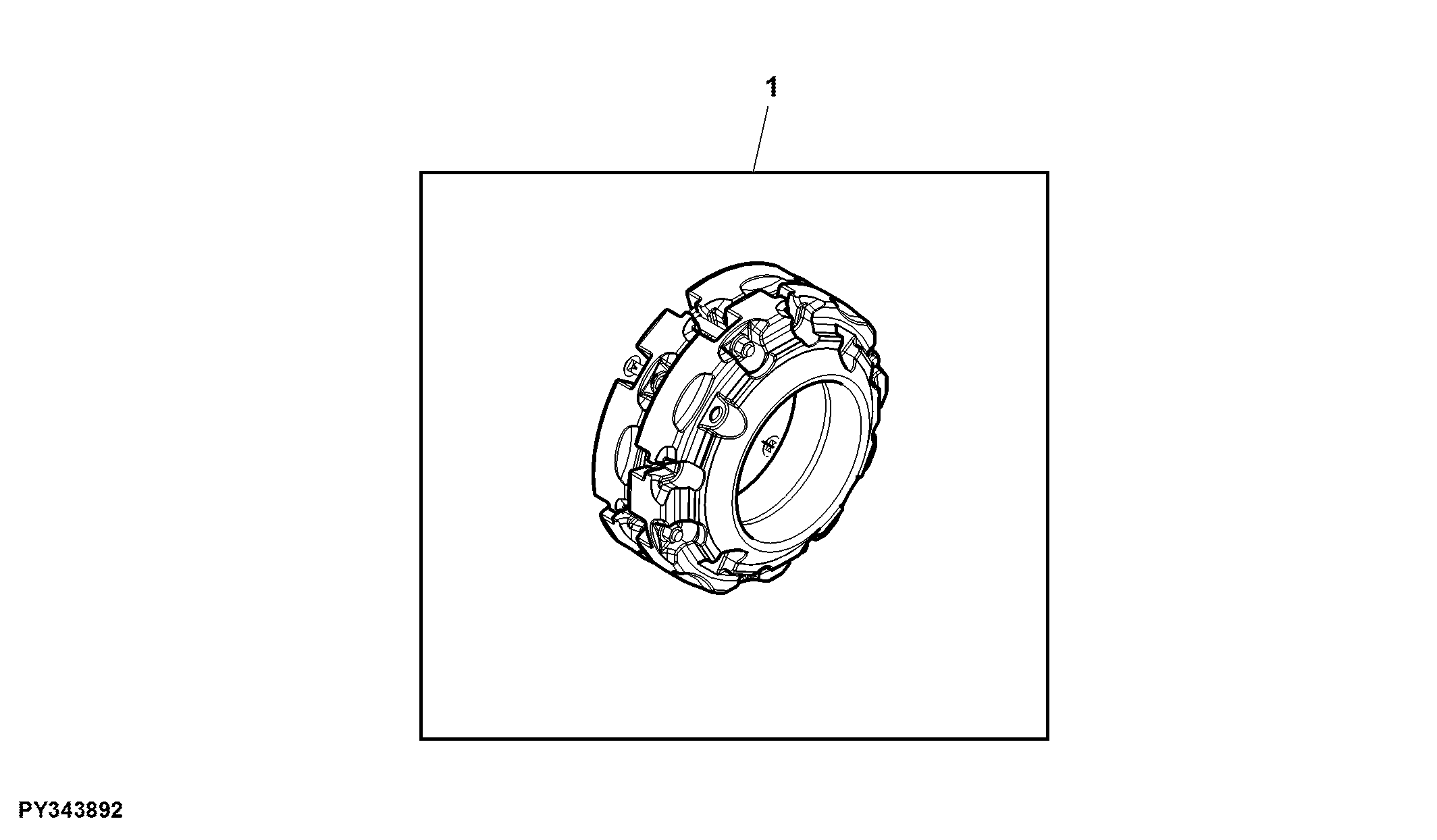 Attachment, Rear Weights, Four