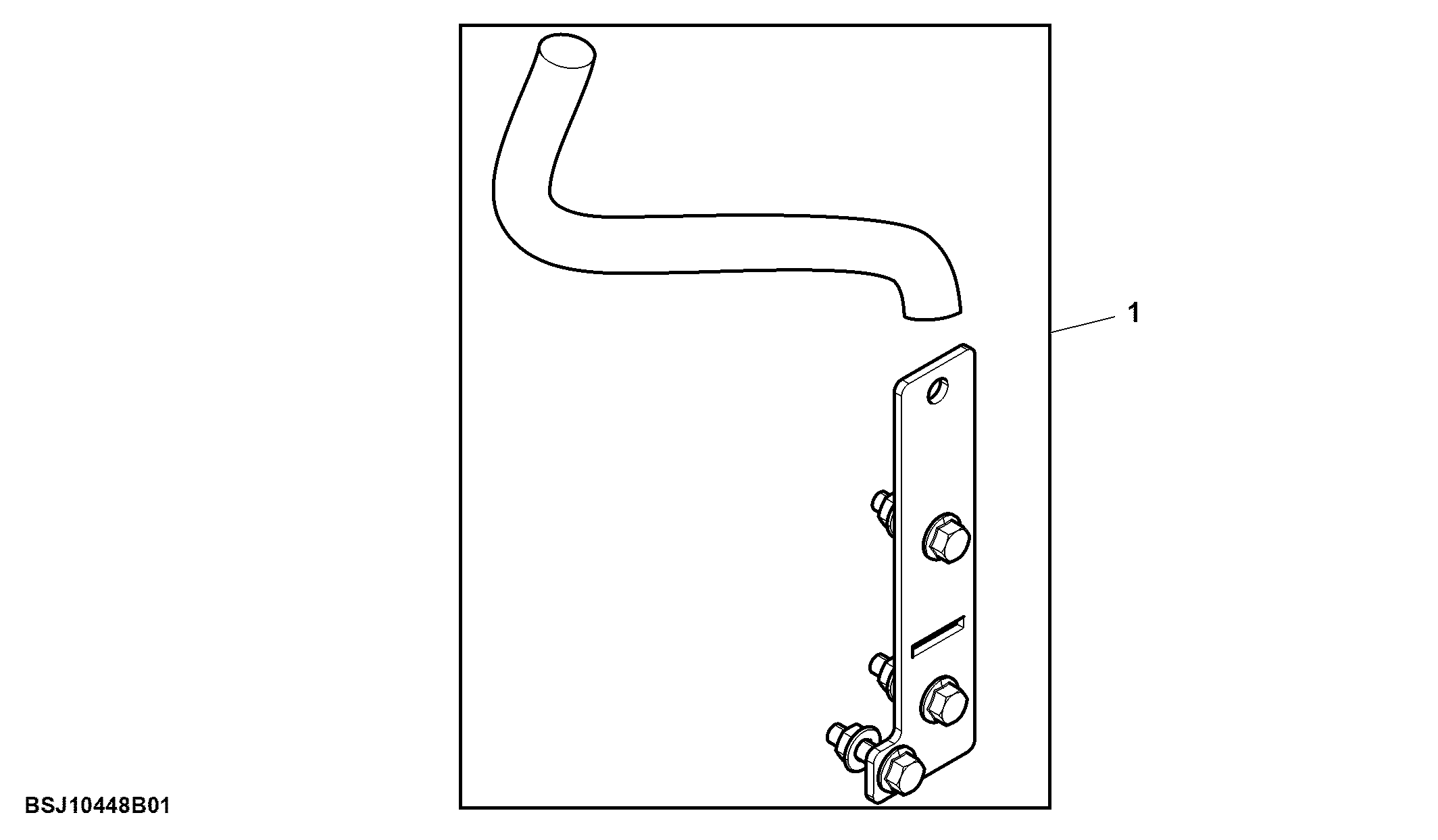 Attachment, Reservoir Mounting, Hitch