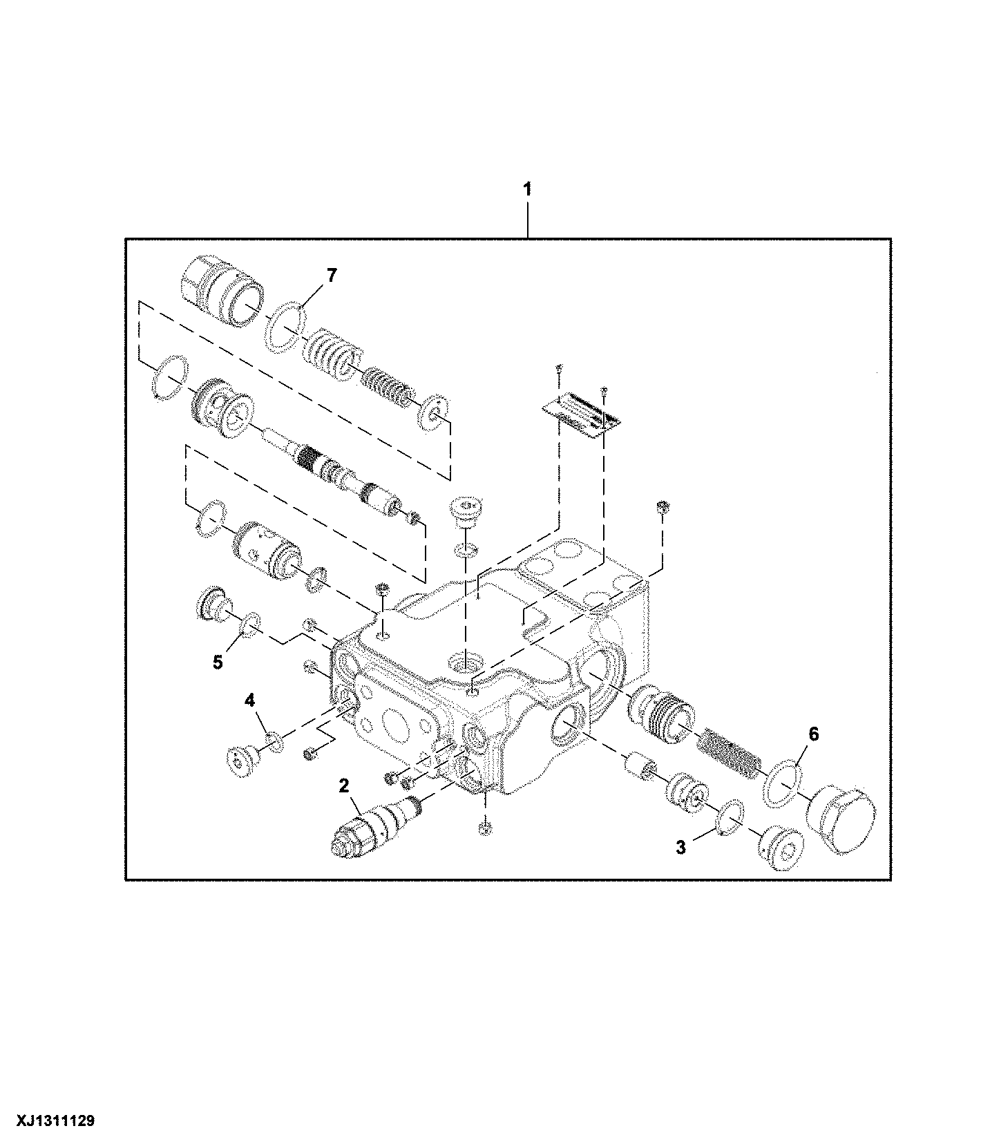 Controlled Load Lowering Device, Valve Components