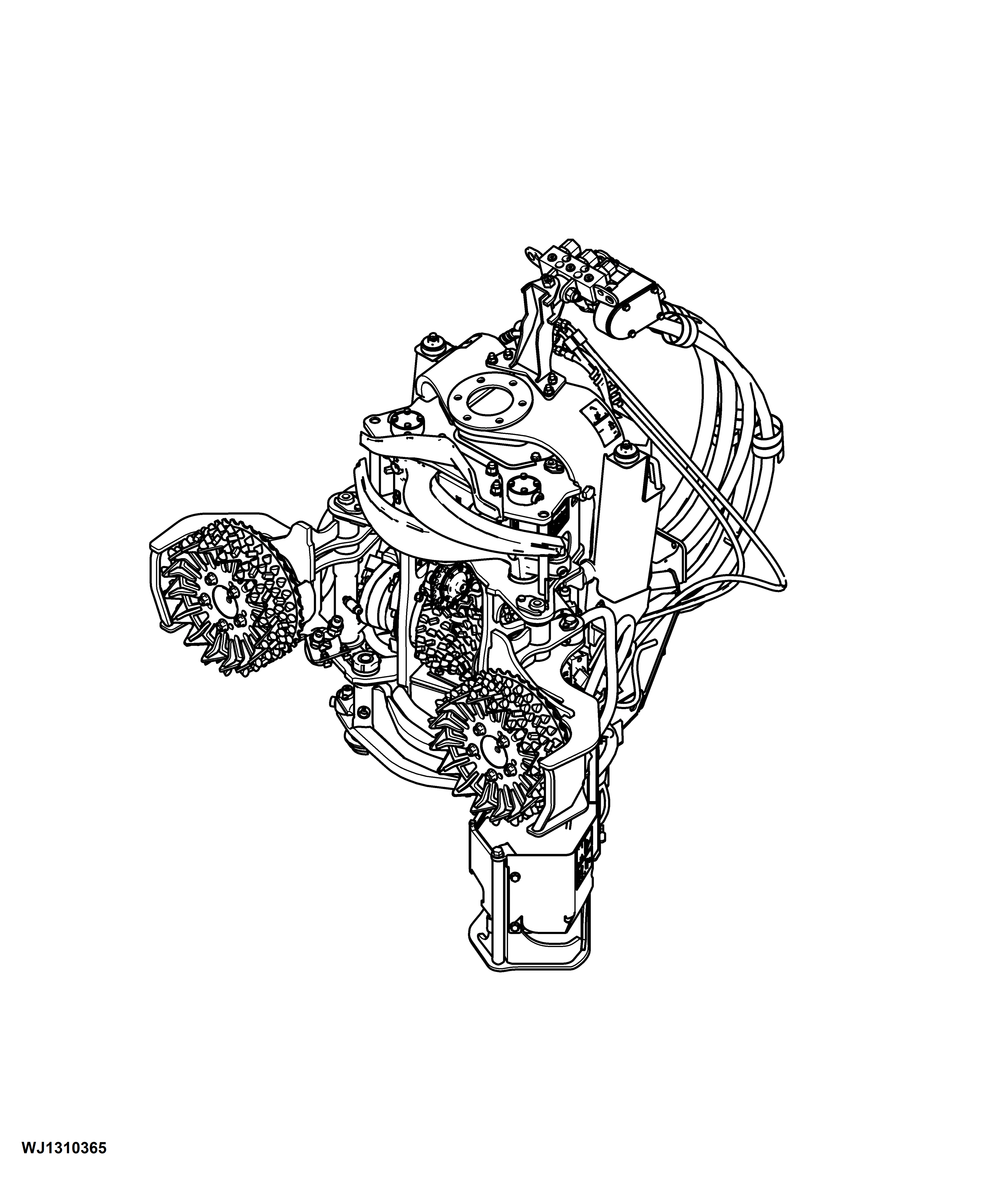 H423 Harvester Head (PIN: 1EJH423_ _ _0001001- )