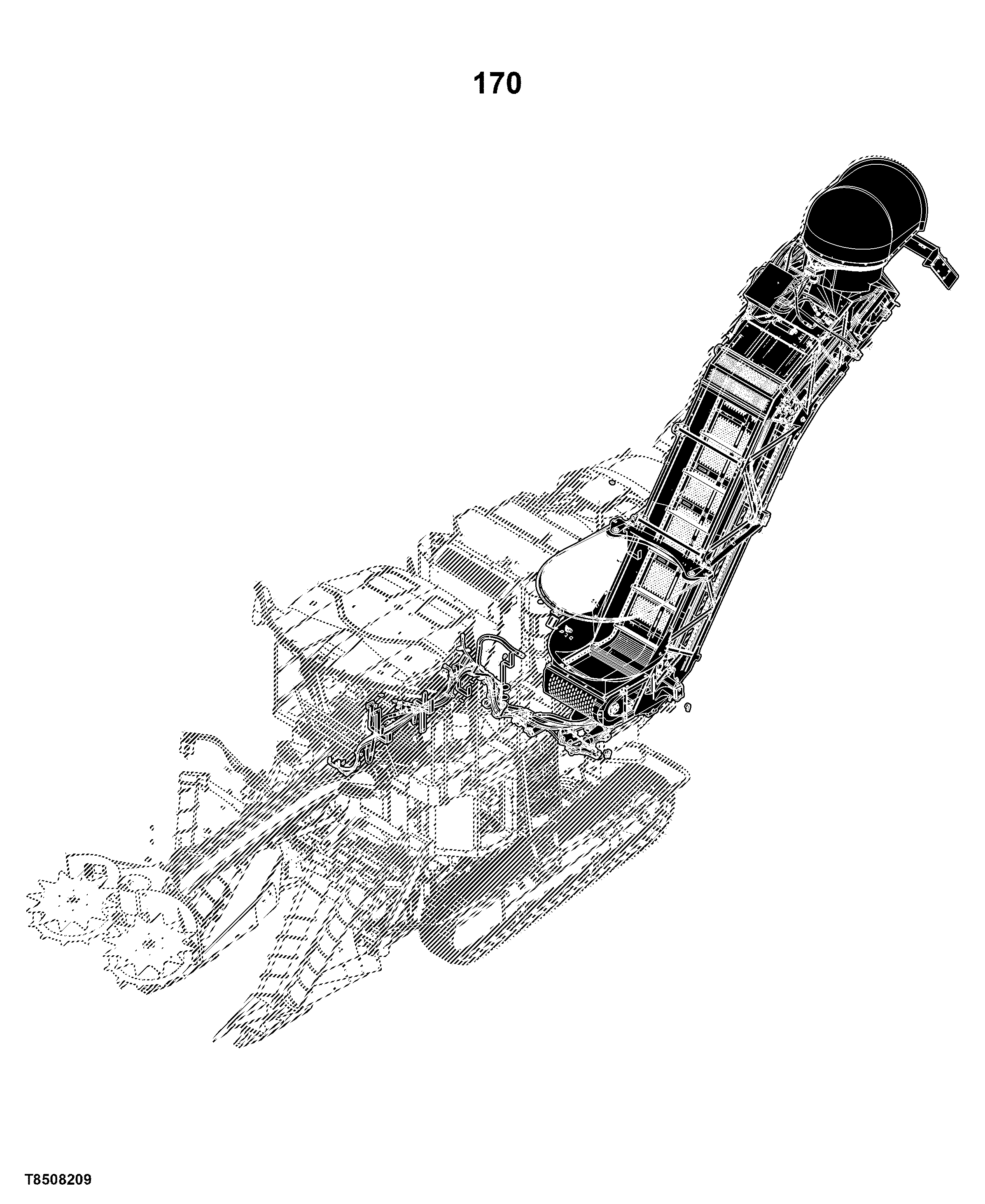CH670 (Track) Sugarcane Harvester (PIN: 1T8C670XXXX210001- )