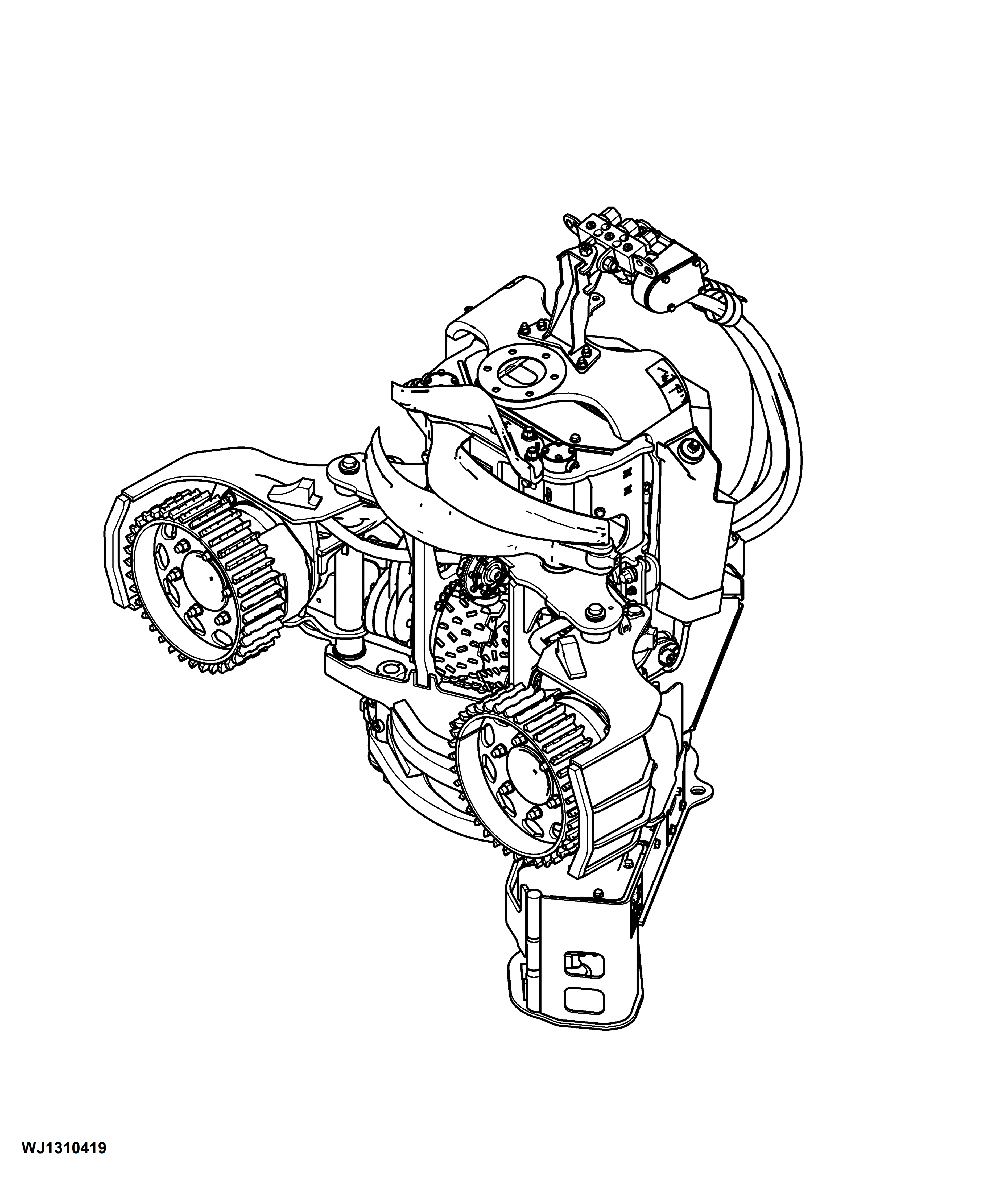 H425 Harvester Head (PIN: 1EJH425_ _ _0002001- )