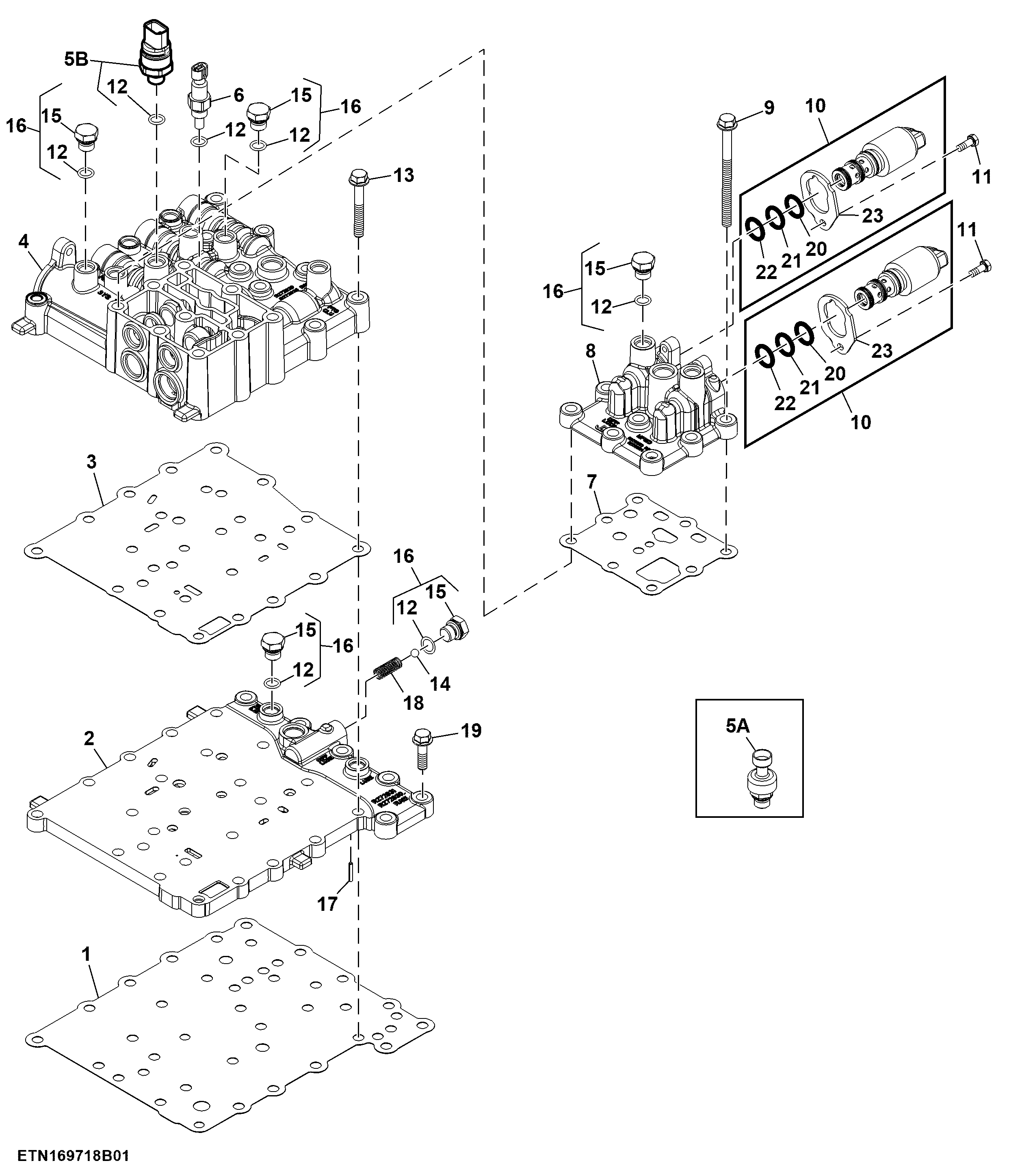 Control Valve, MFWD, PowrReverser™ Plus, (1/2)