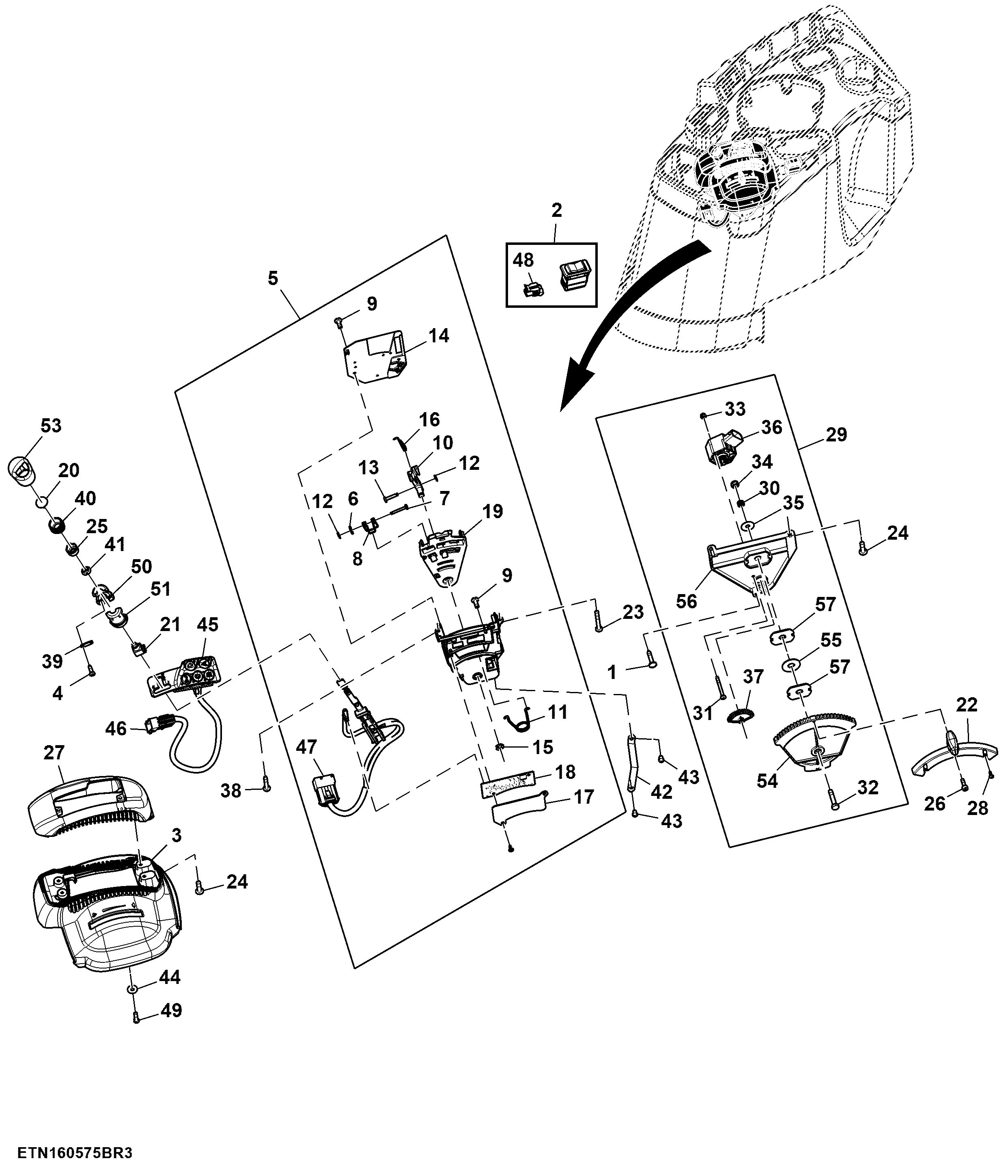 Range Shift / Speed Control, W/ 6-Range, CommandQuad™, W/ Armrest