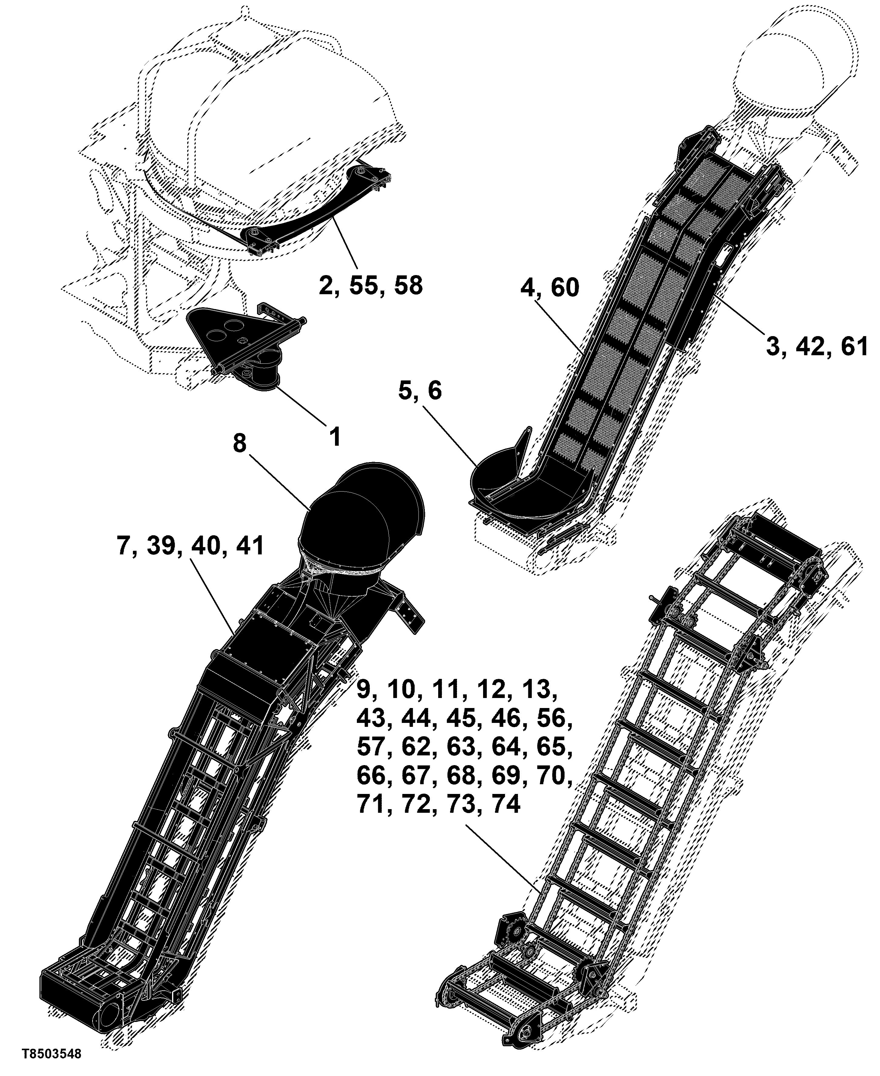 170 Elevator and Secondary Extractor System