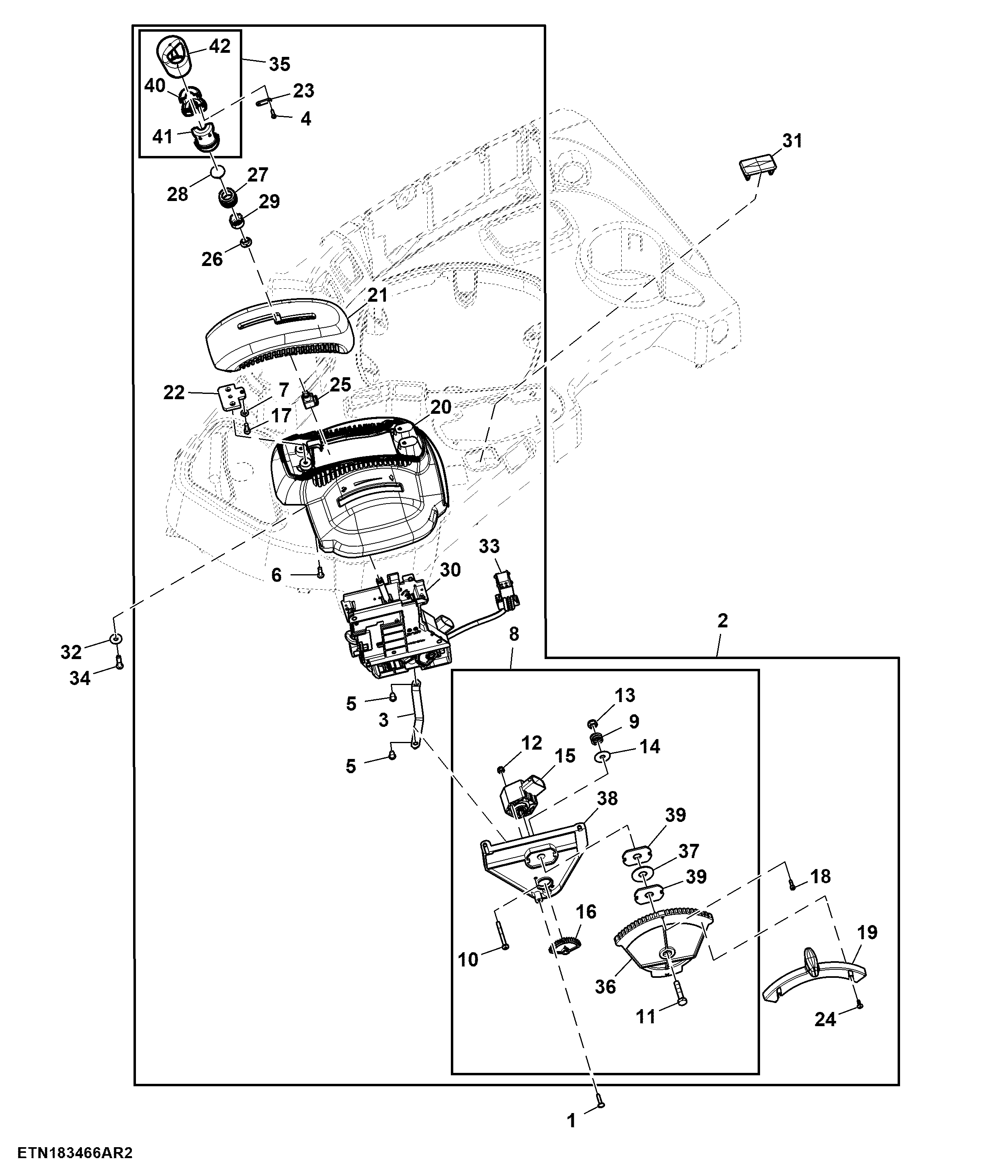 Range Shift / Speed Control, AutoPowr™/ IVT™, W/ Armrest