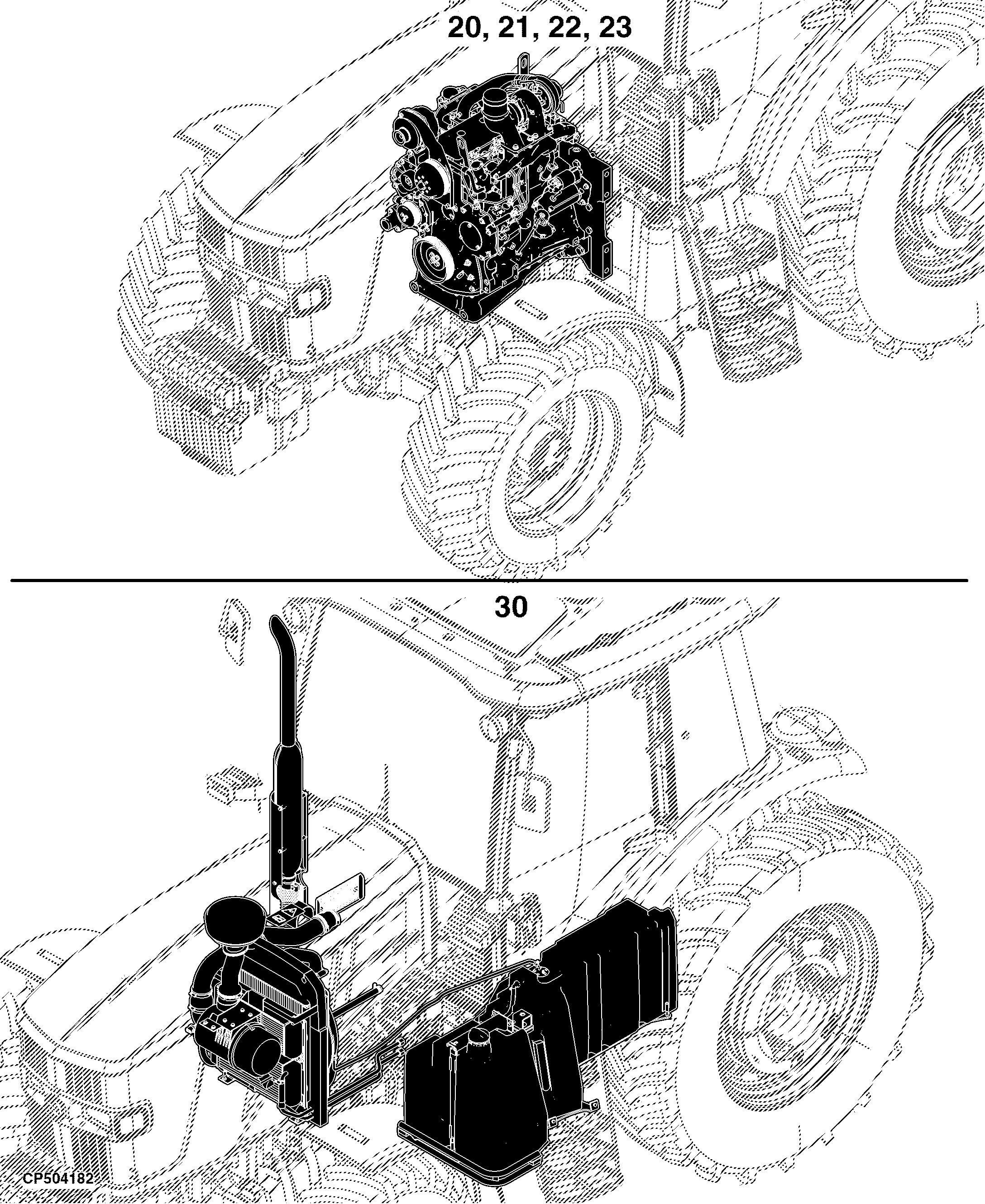 6B-1204 Tractor (S.N. -511431)(China Edition)