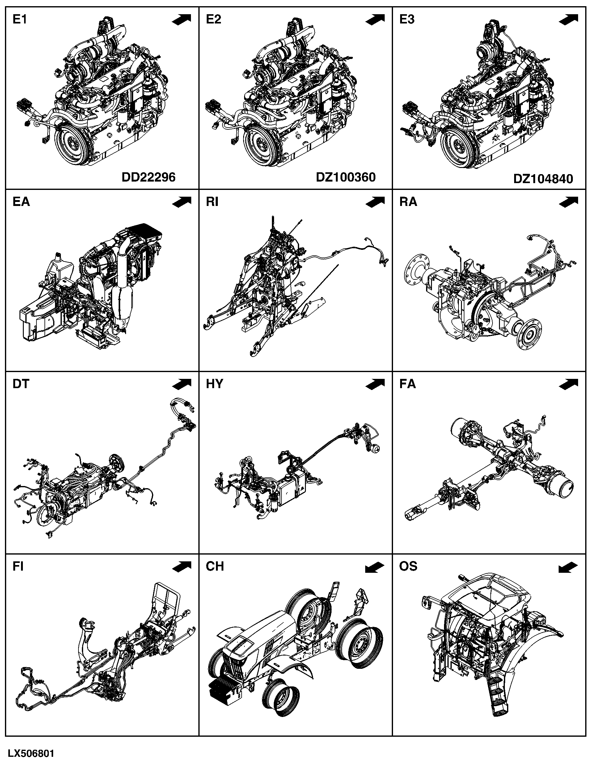 6195R Tractor (Europe Edition, Engine SN: 6068UXXXXXX)(Final Tier 4)(MY15-MY17)
