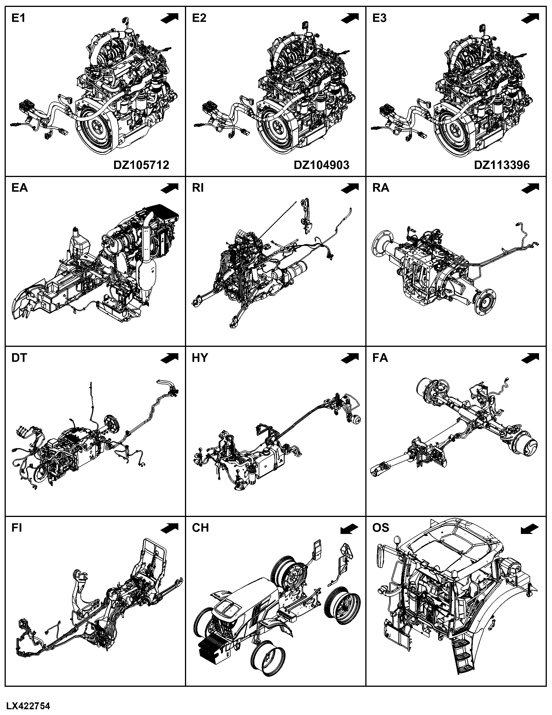 6R 140 Tractor (North America Edition, Engine SN: 4045UXXXXXX)(FT4 Stage V)(MY22- )