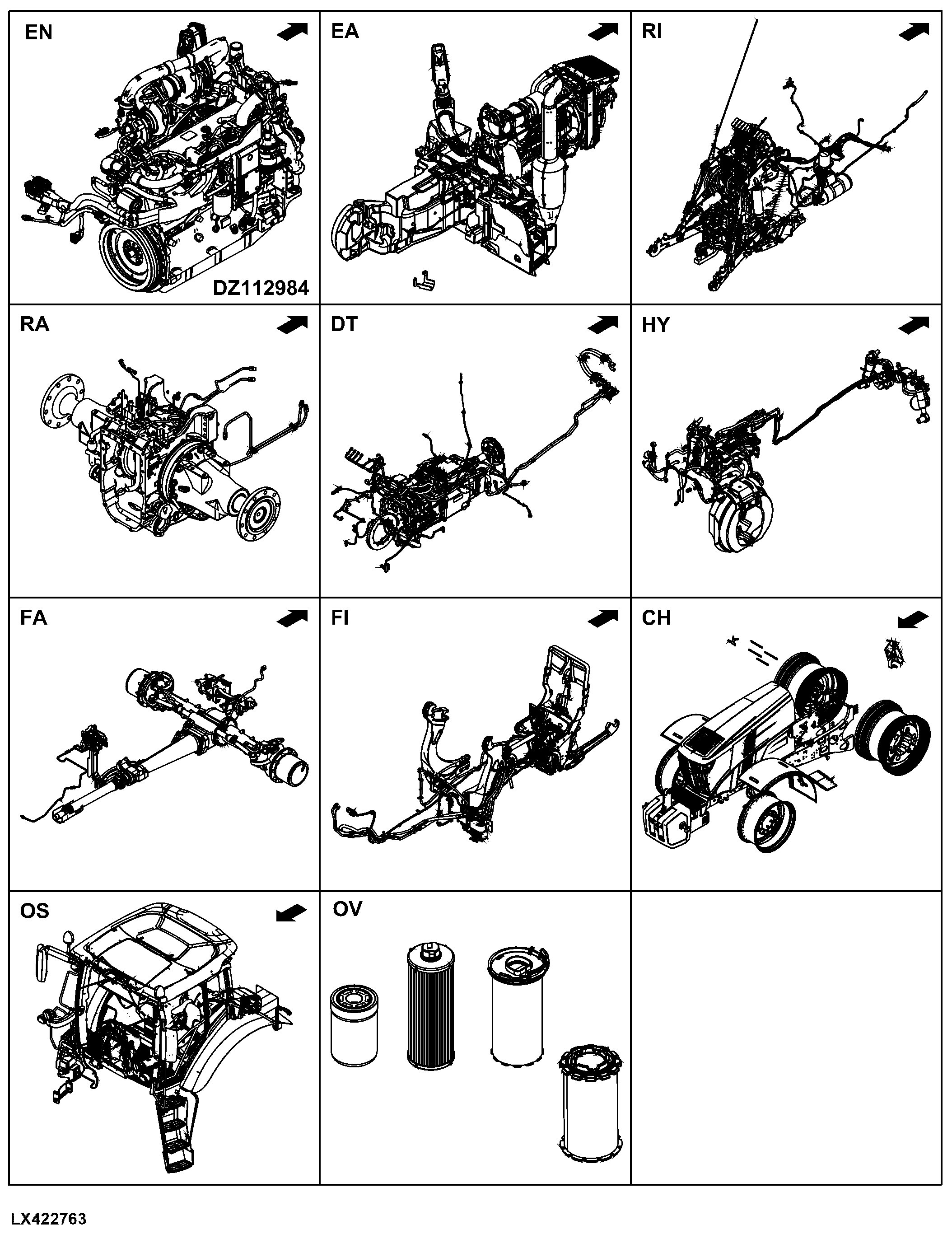 6230R Tractor (North America Edition, Engine SN: 6068UXXXXXX)(Final Tier 4)(MY18- )
