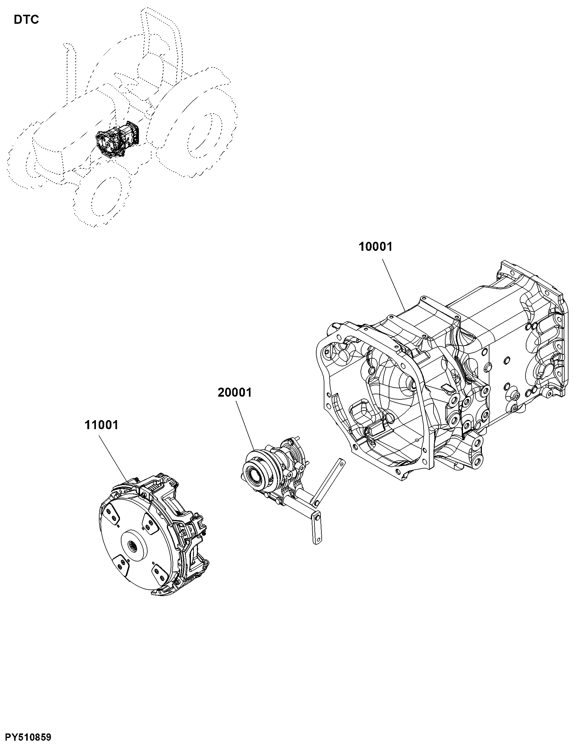 DTC Clutch Module and Assemblies