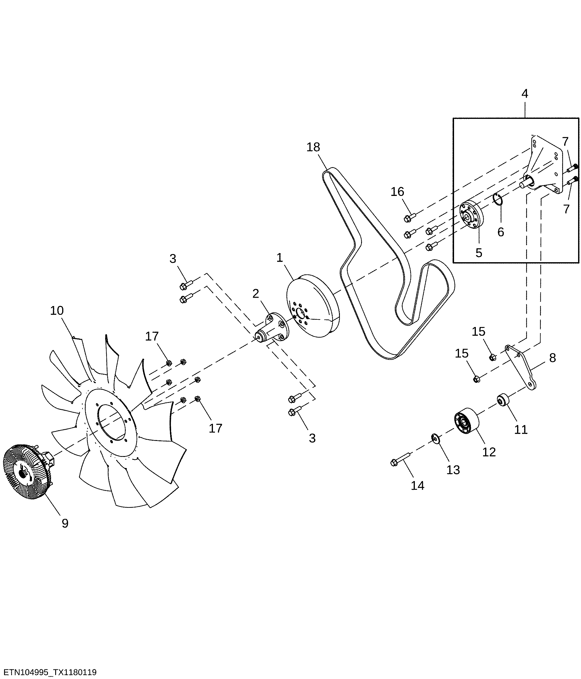 Fan Package, Viscous Variable Speed with Air Conditioning