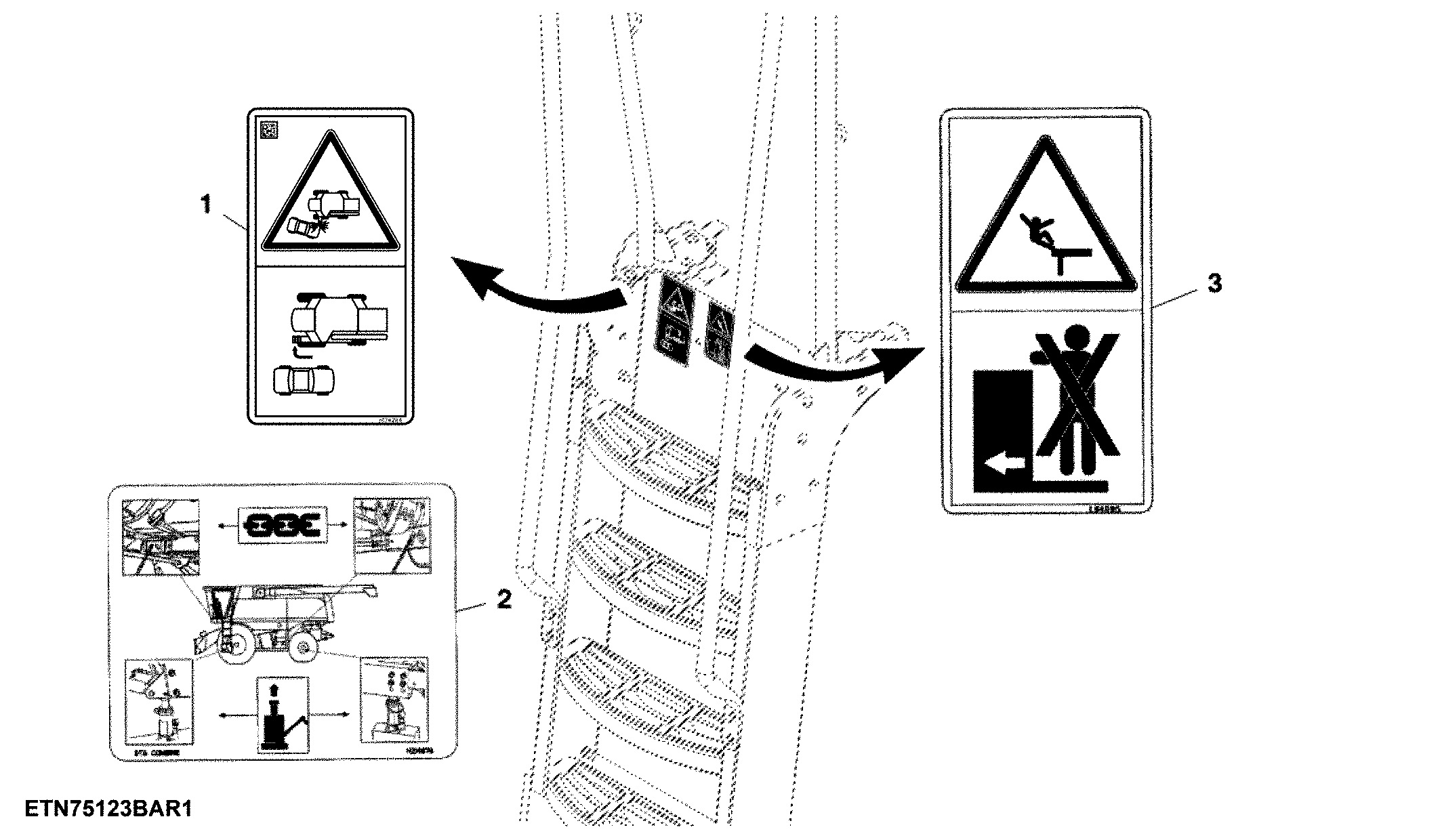 Ladder Decals, Text Free