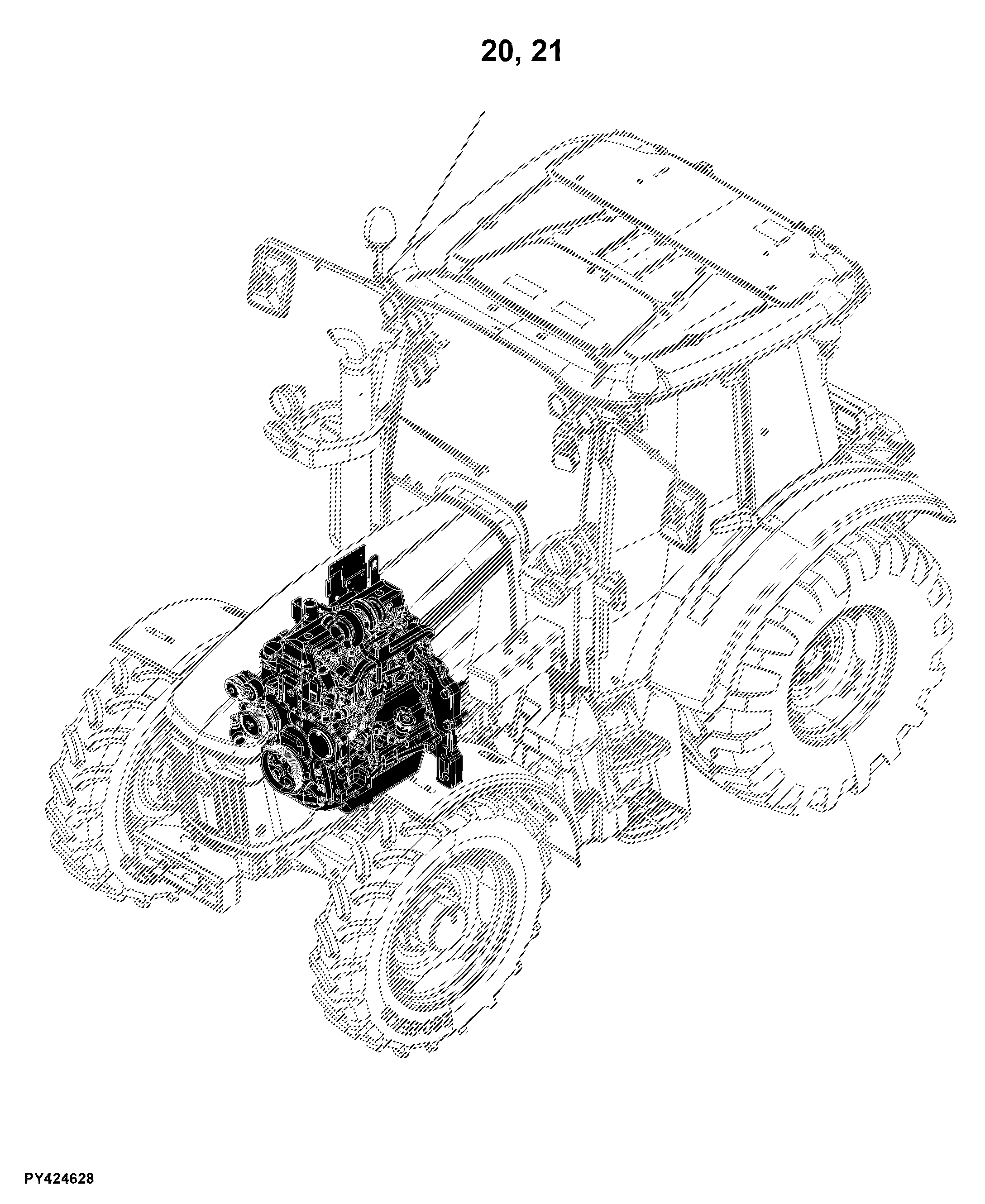5115M Tractor (Stage V)(1PY5115M*ME000001- )(Europe Edition)