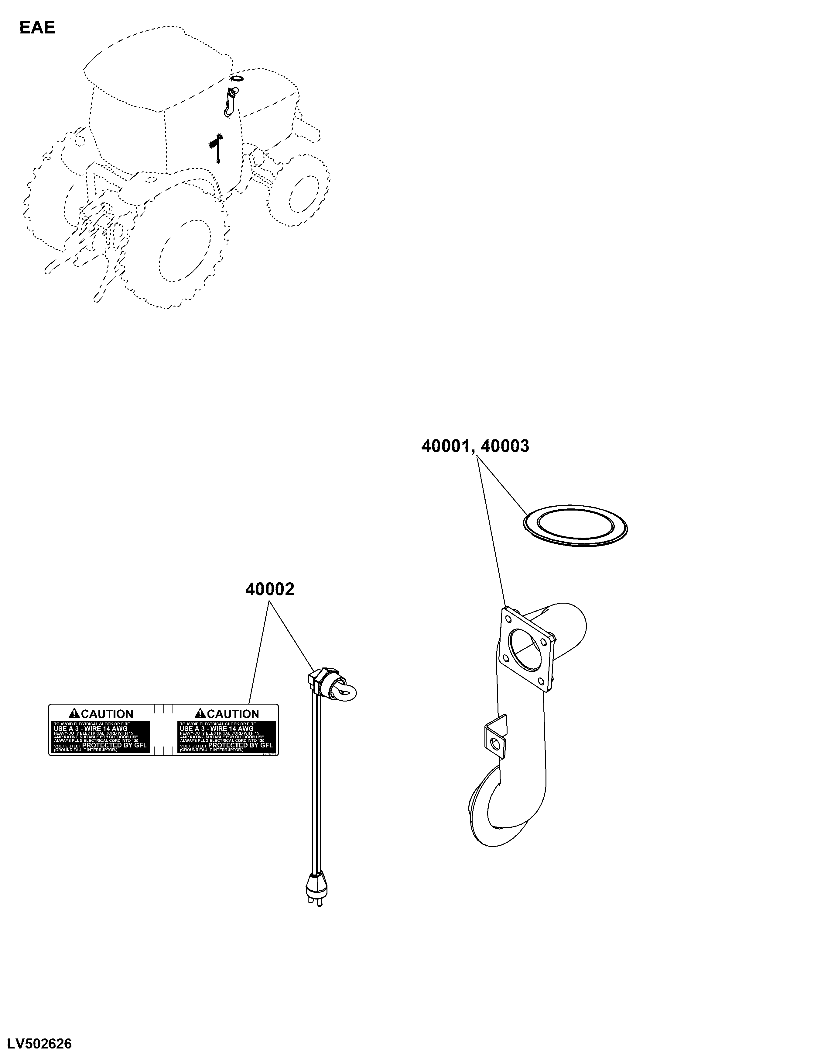 EAE Exhaust System, Engine Air