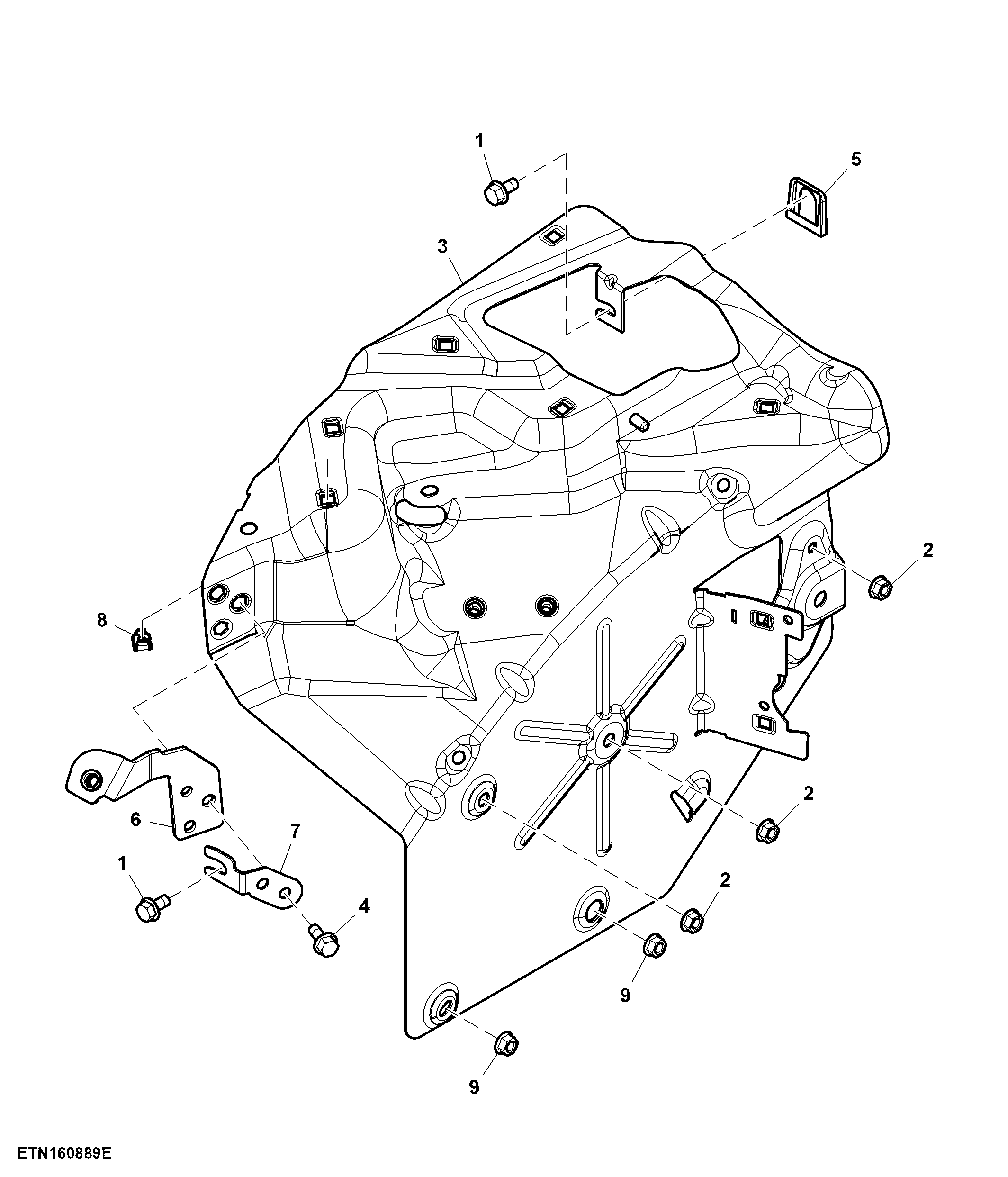 Support, Control Console, W/ CommandARM™, RH