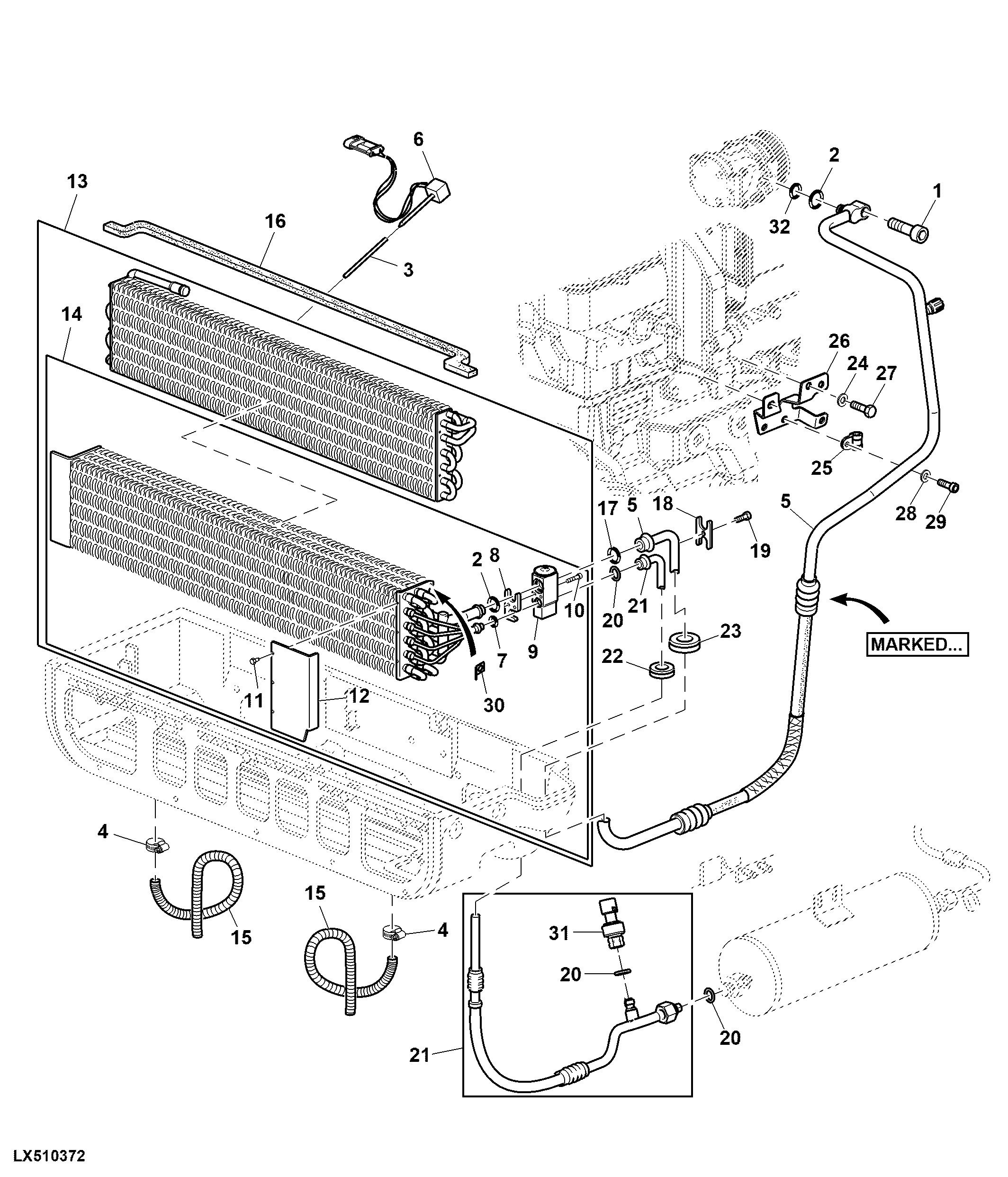 Air Conditioning, Evaporator and Heat Exchanger