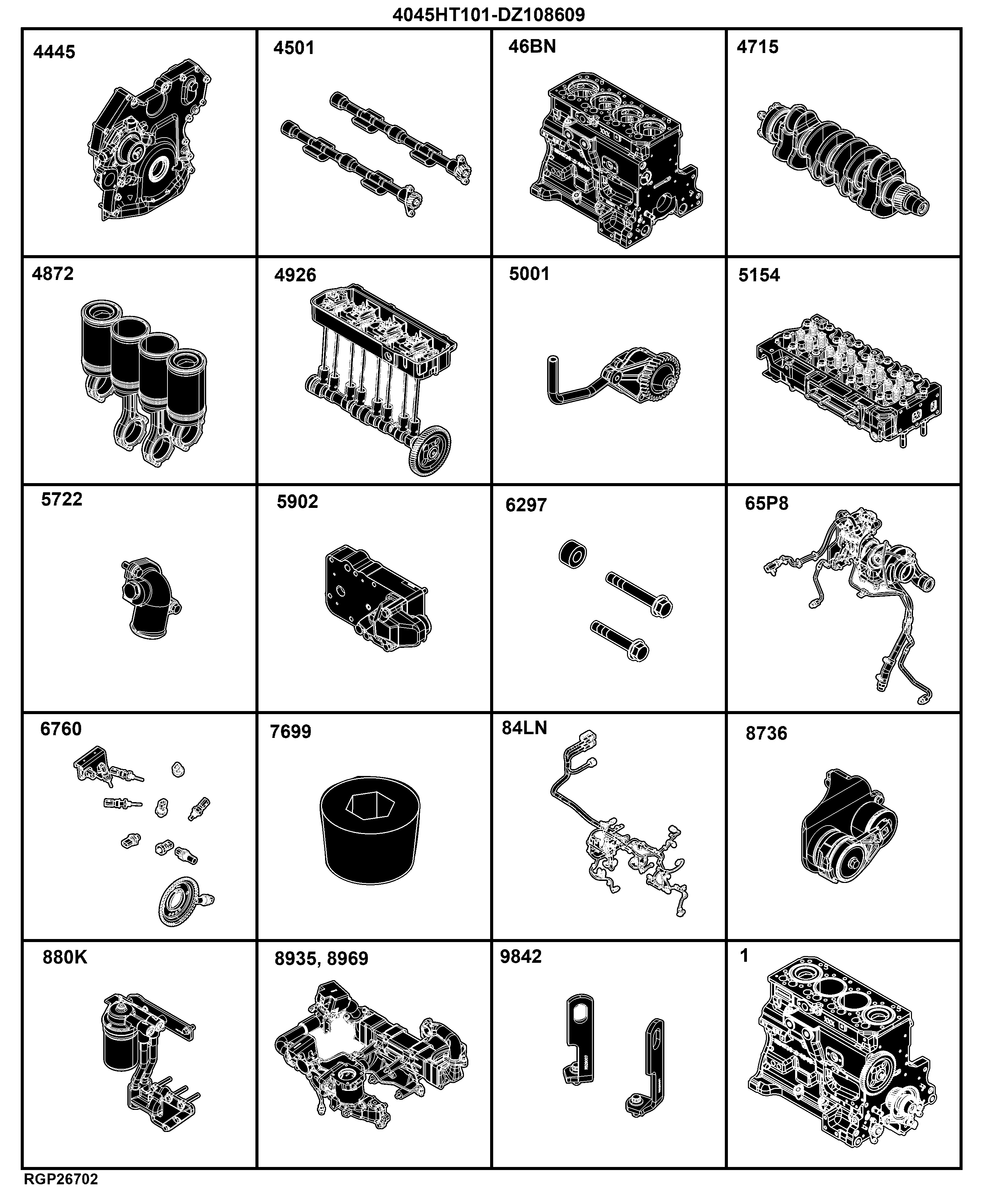 04C Engine 4045HT101-DZ108609