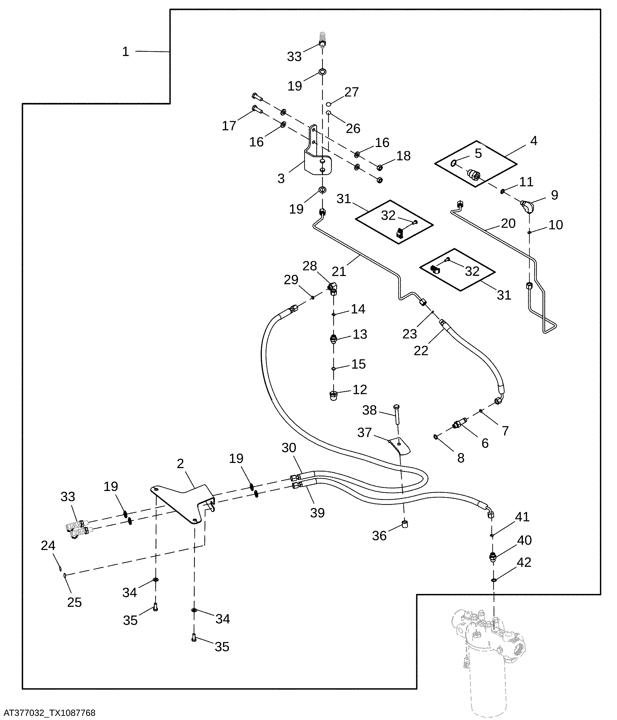 Fluid Sampling Ports (Engine 4045HT054, 4045HL287) (173952 - )