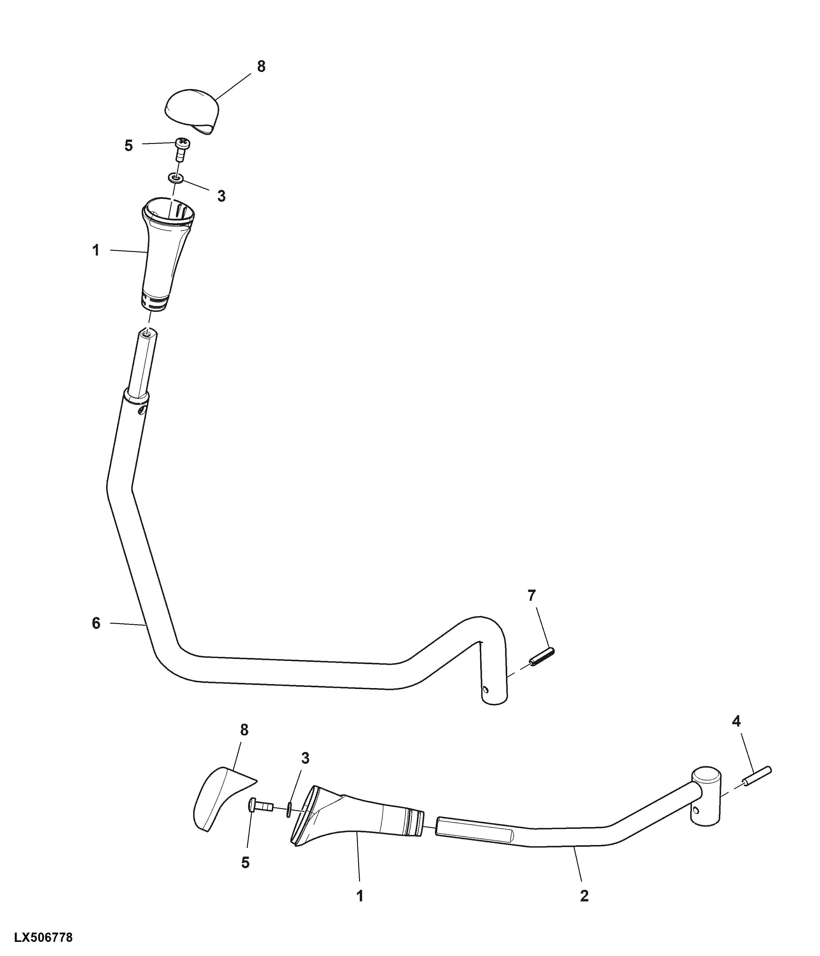 Range Shift / Gear Shift, Mechanical Version (x04502 - )