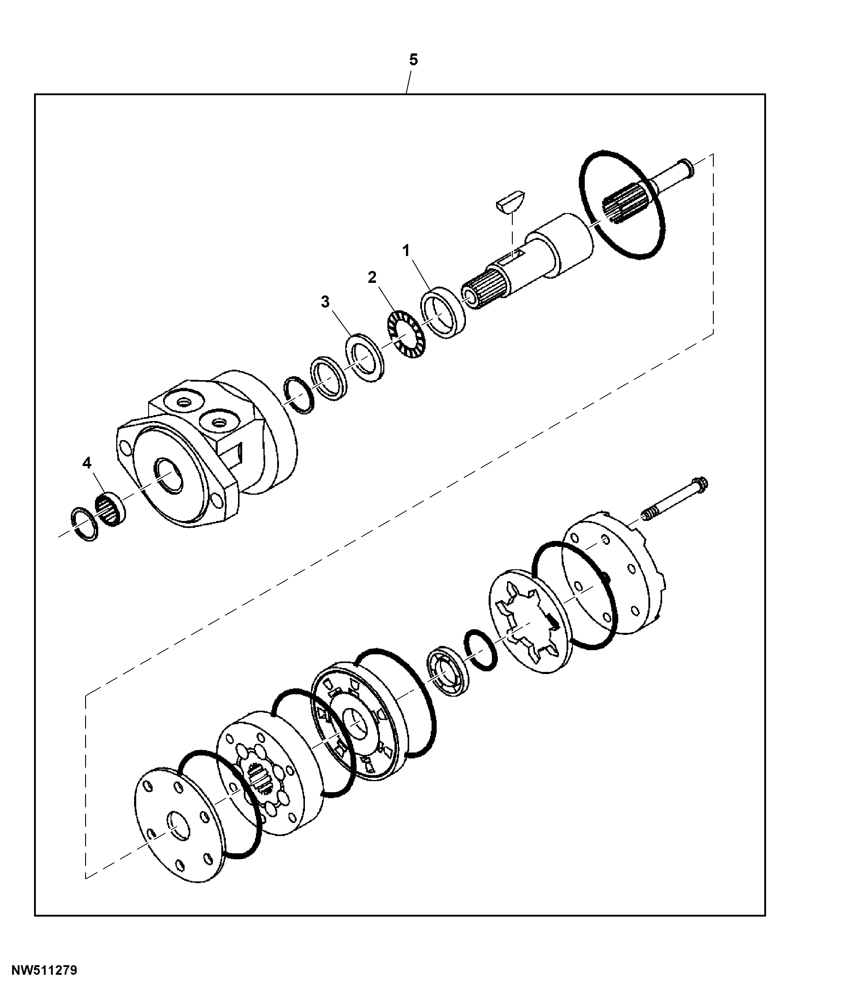 Secondary Extractor Hood Rotate Motor