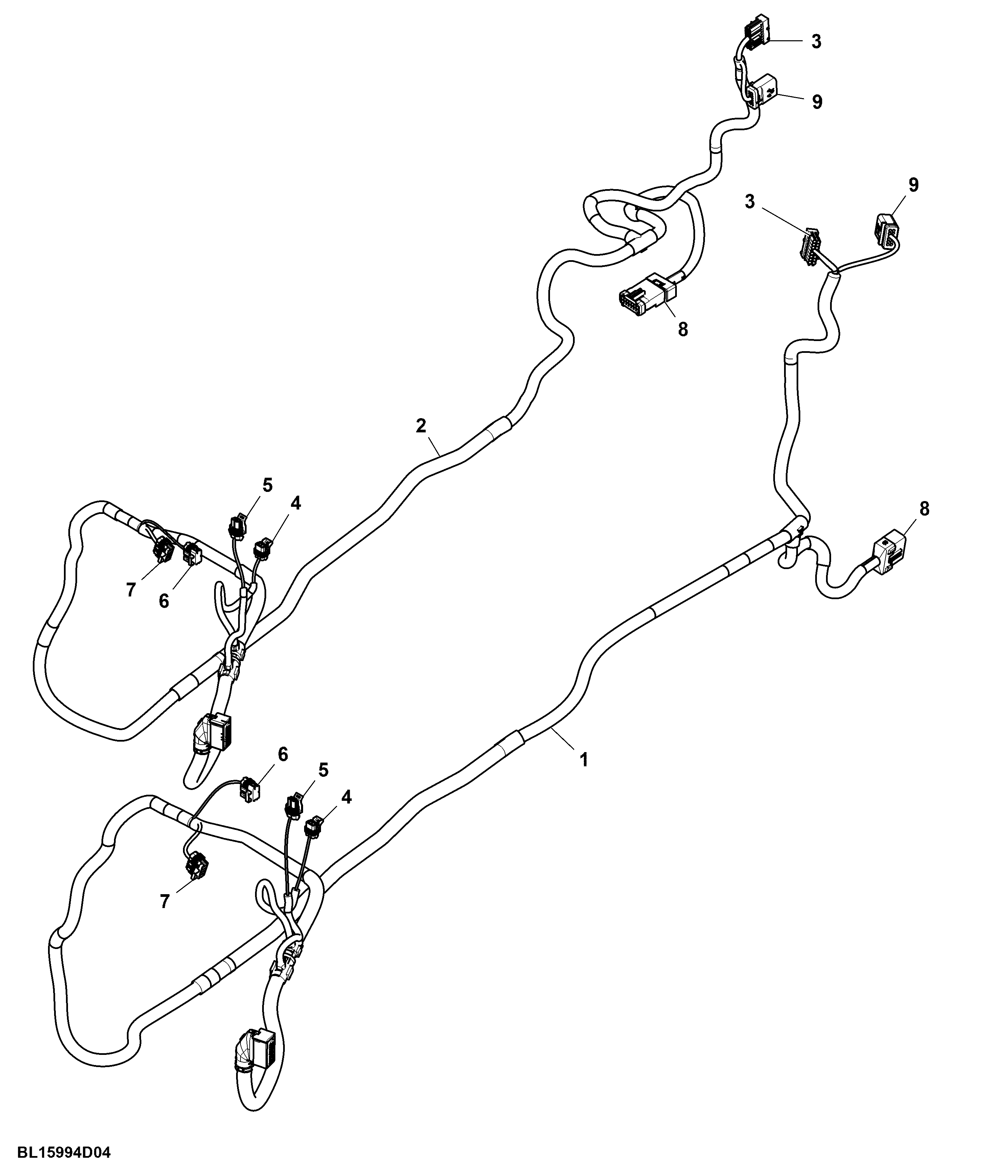 Wiring Harness, Midstack SCV, Attachment (2/2)
