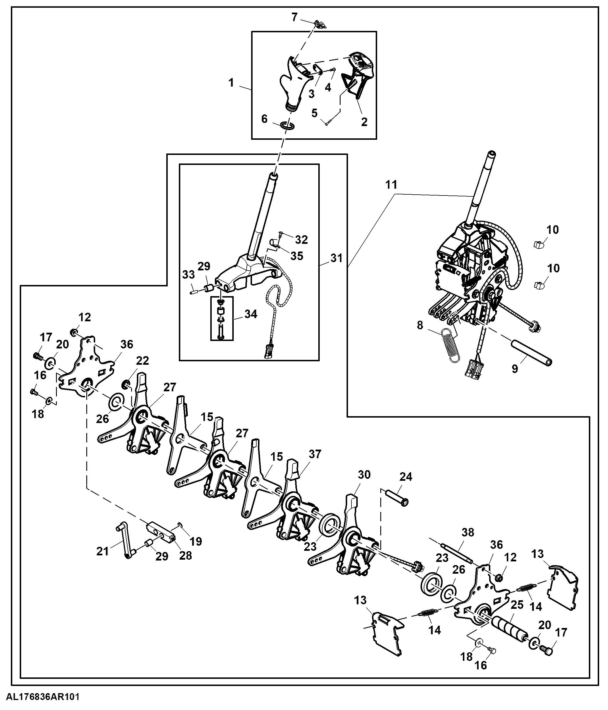 Range Shift / Speed Control, PowrQuad™ PLUS, W/ 6-Ranges