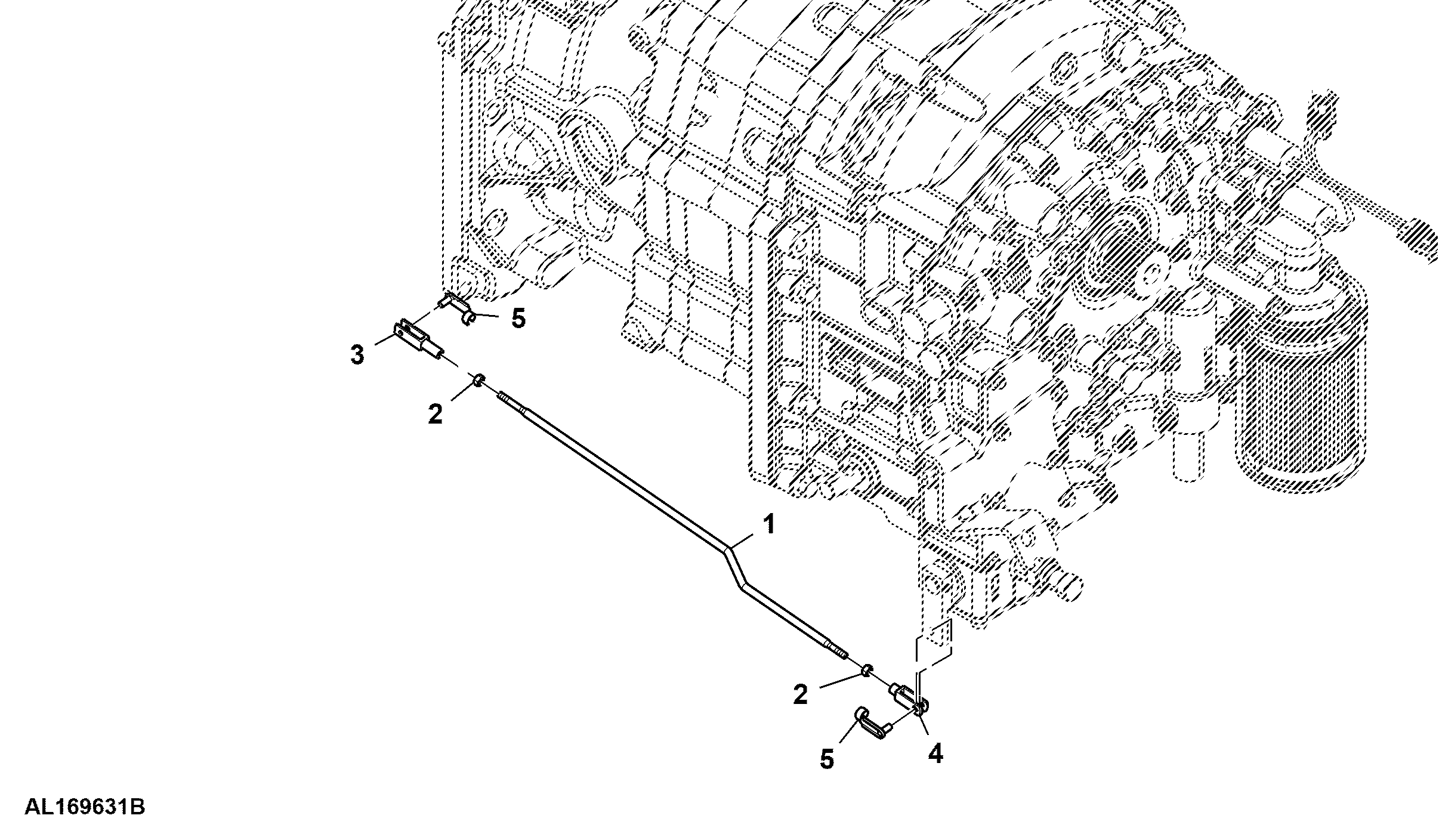 Mechanical Shifter, Range Transmission, W/O Option Box