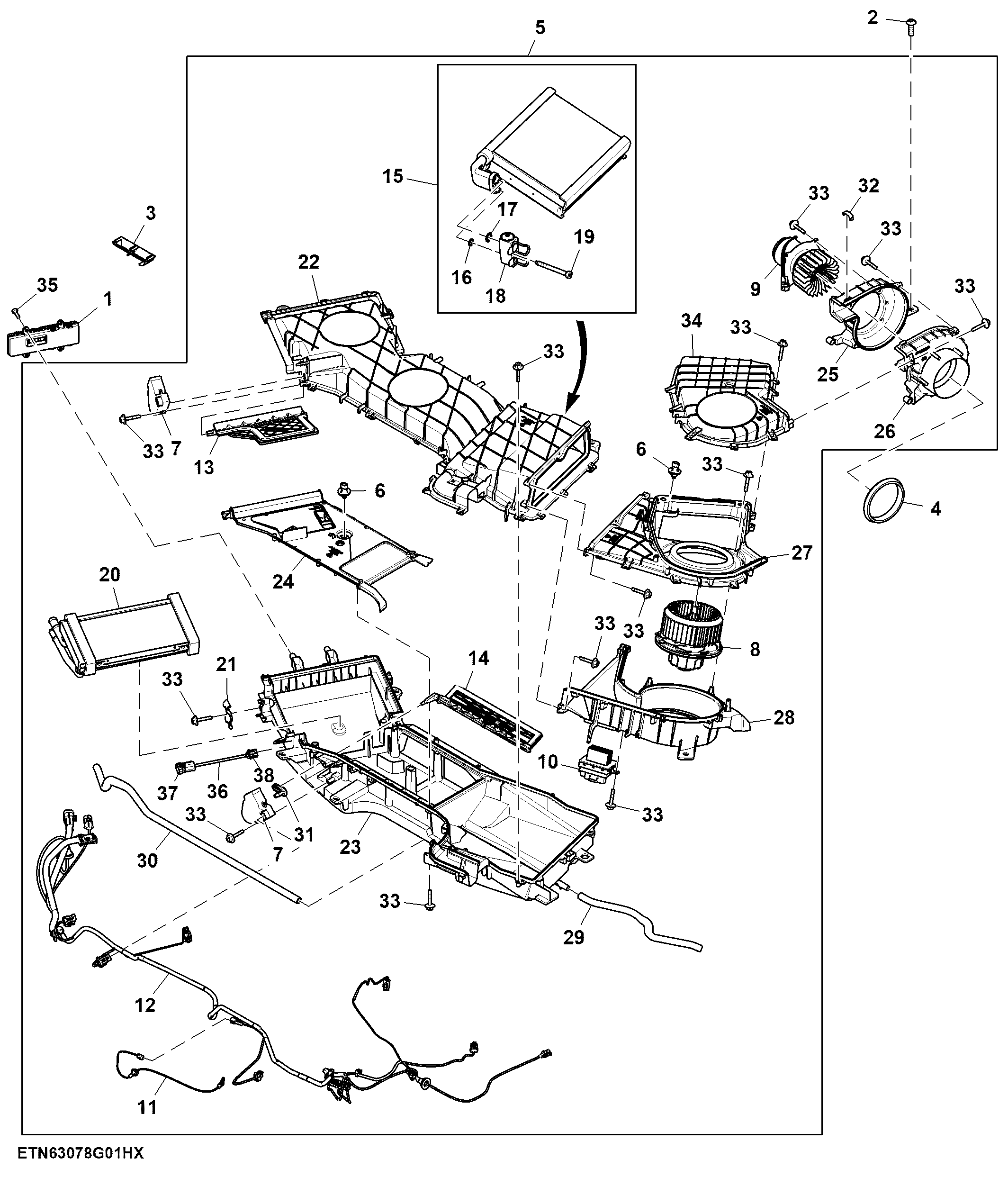 Heating Ventilation and Air Conditioning Module