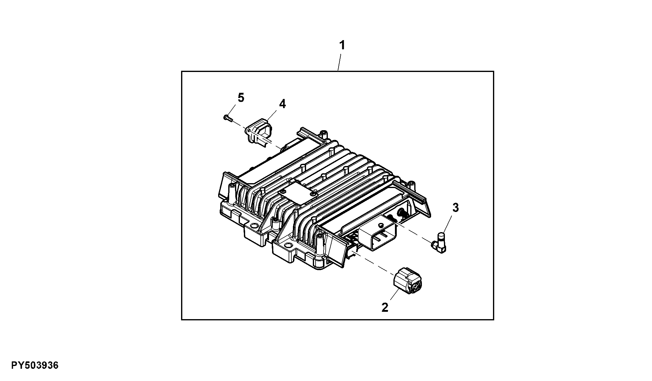 JDLink™, Electronic Control Unit, Attachment