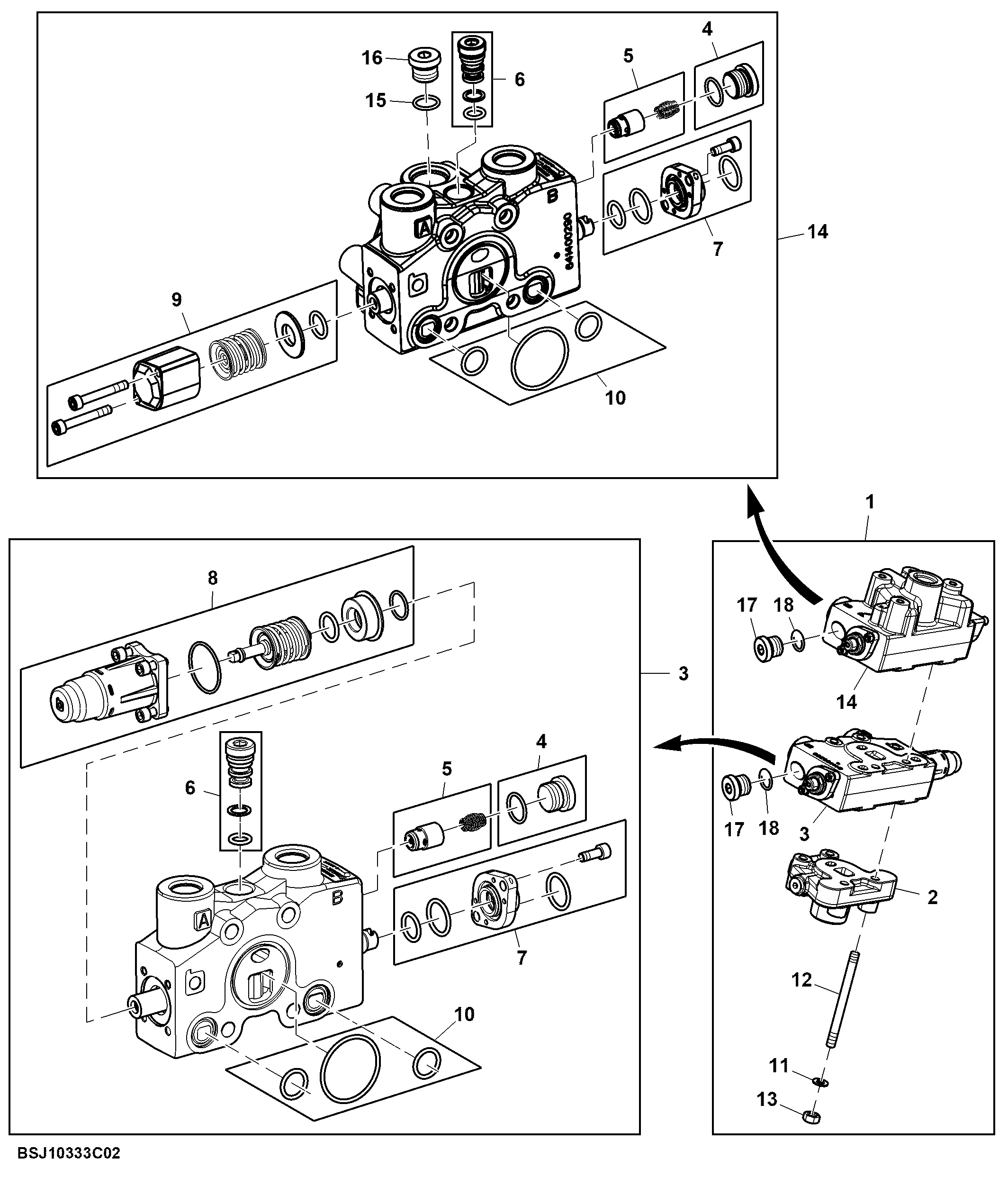 Dual Mid SCV, Joystick Control, Attachment (2 / 3)
