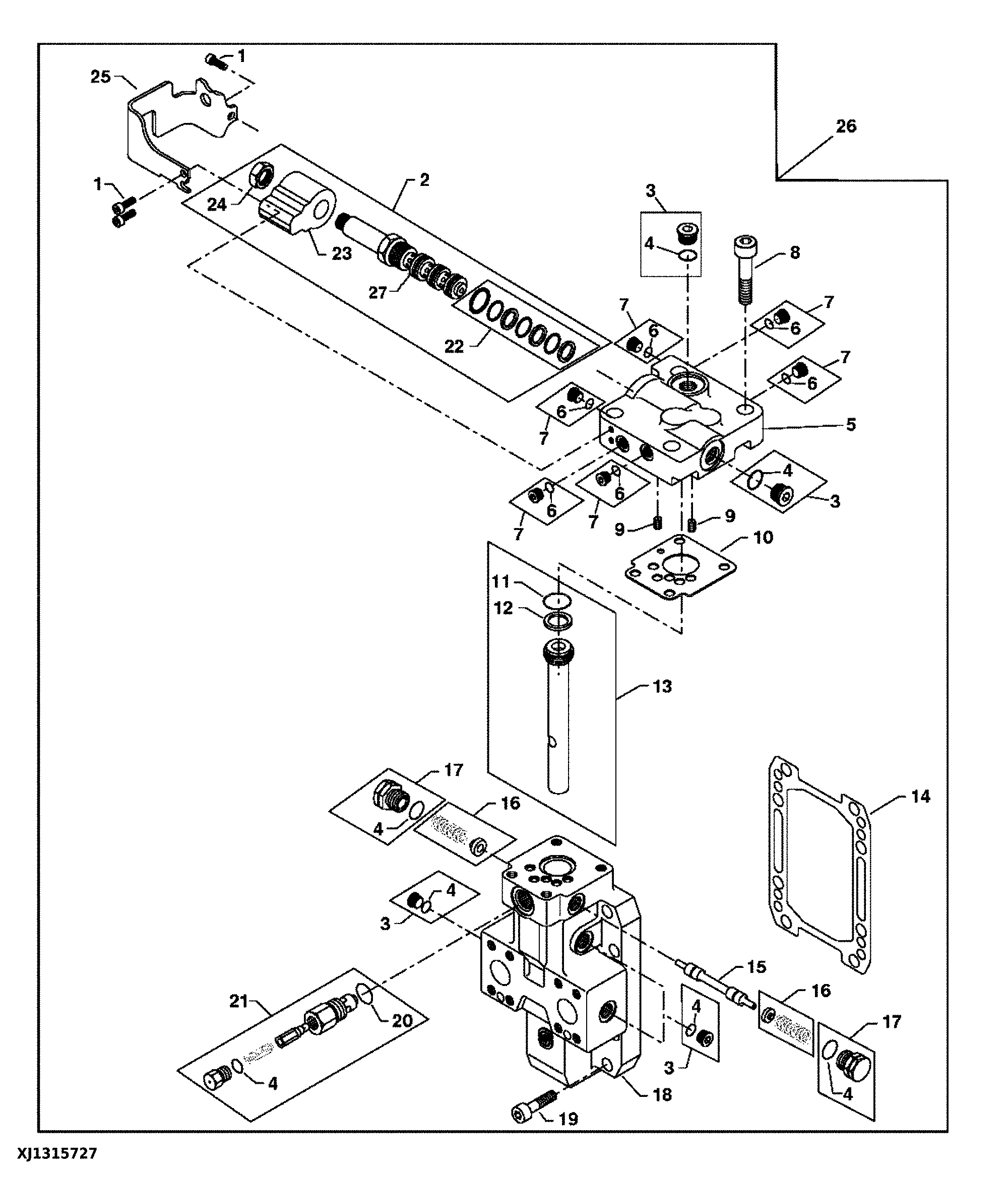 Hydrostatic Motor, Control, and Shift Solenoid Valve
