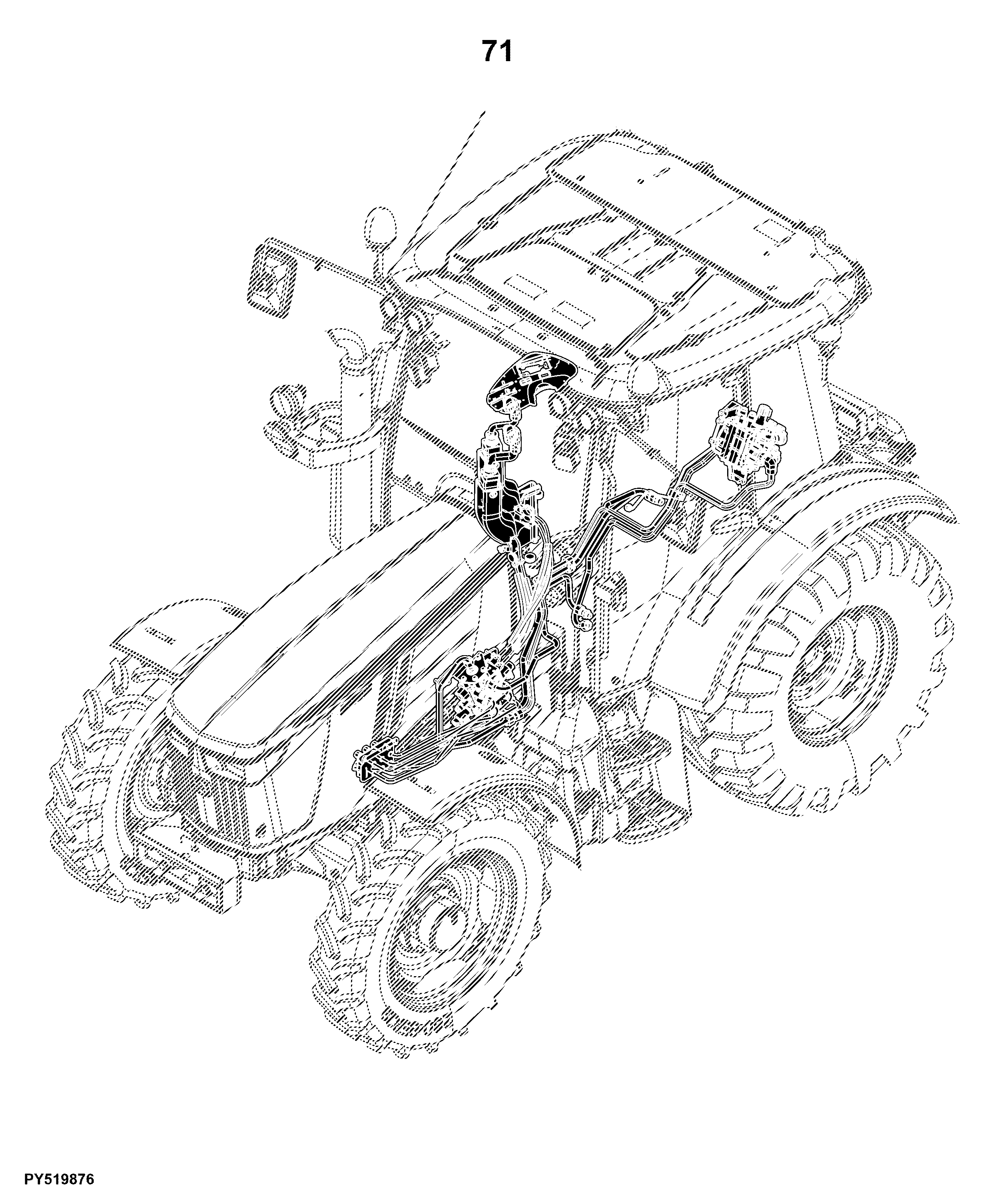 5100M Tractor (PIN: 1PY5100M*ME000001- )(North America Edition)(FT4)