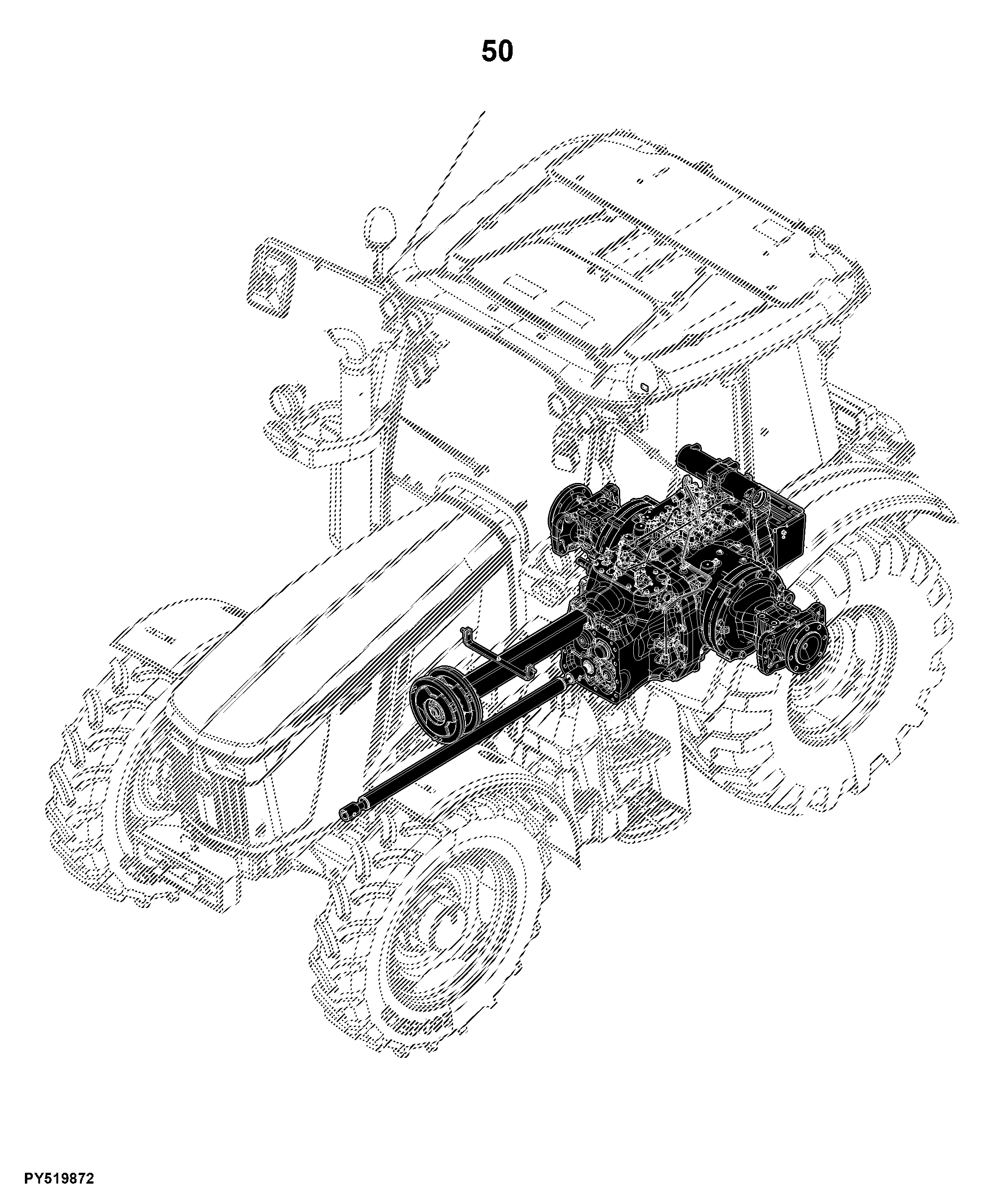 5100M Tractor (PIN: 1PY5100M*ME000001- )(North America Edition)(FT4)