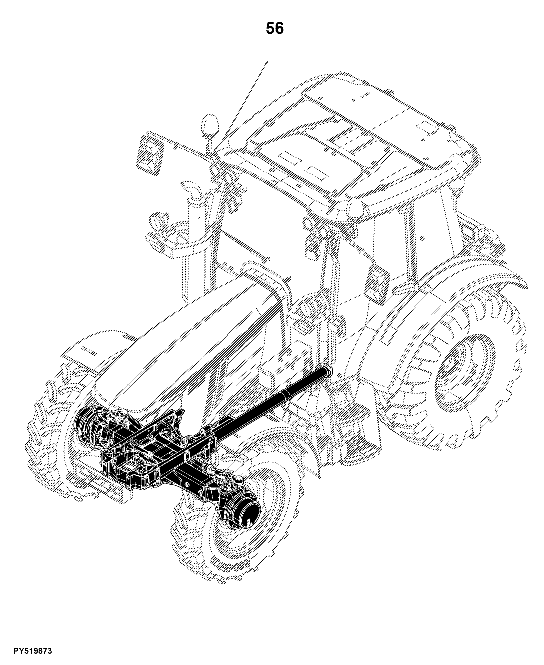5100M Tractor (PIN: 1PY5100M*ME000001- )(North America Edition)(FT4)